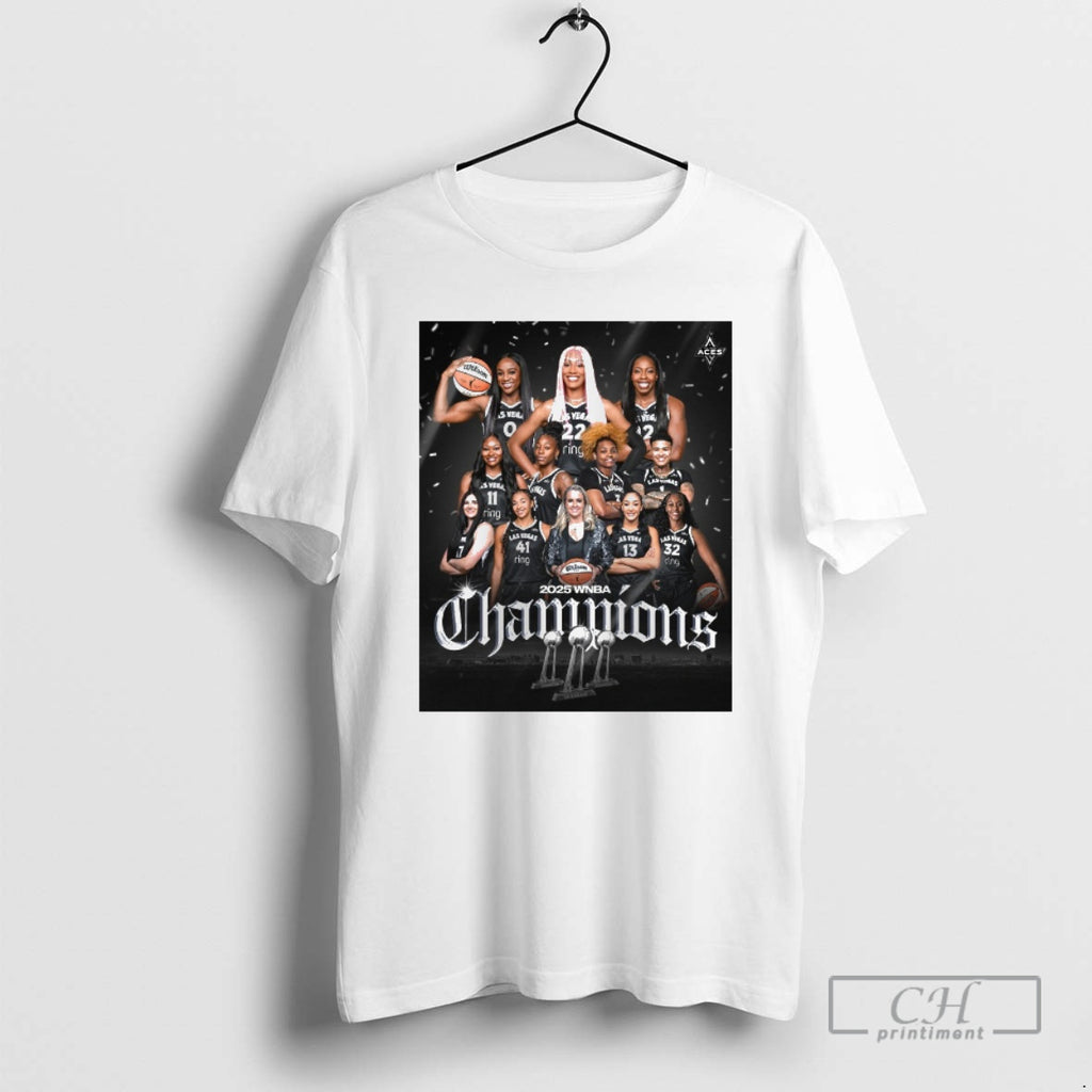 Classic Las Vegas Aces Basketball Are The 2025 Wnba Champions Shirt Sweater
