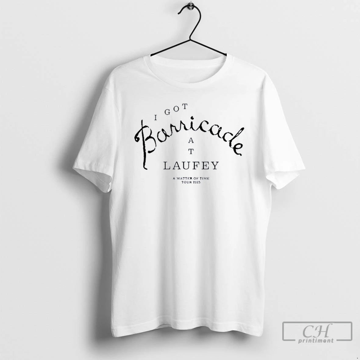 Classic Laufey Barricade I Got At A Matter Of Time Tour 2025 T Shirts Hoodie Sweatshirt | PurePodTees.com