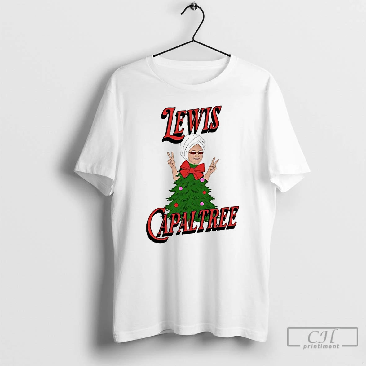 Classic Lewis Capaltree Christmas Tree T Shirts Hoodie Sweatshirt | PurePodTees.com
