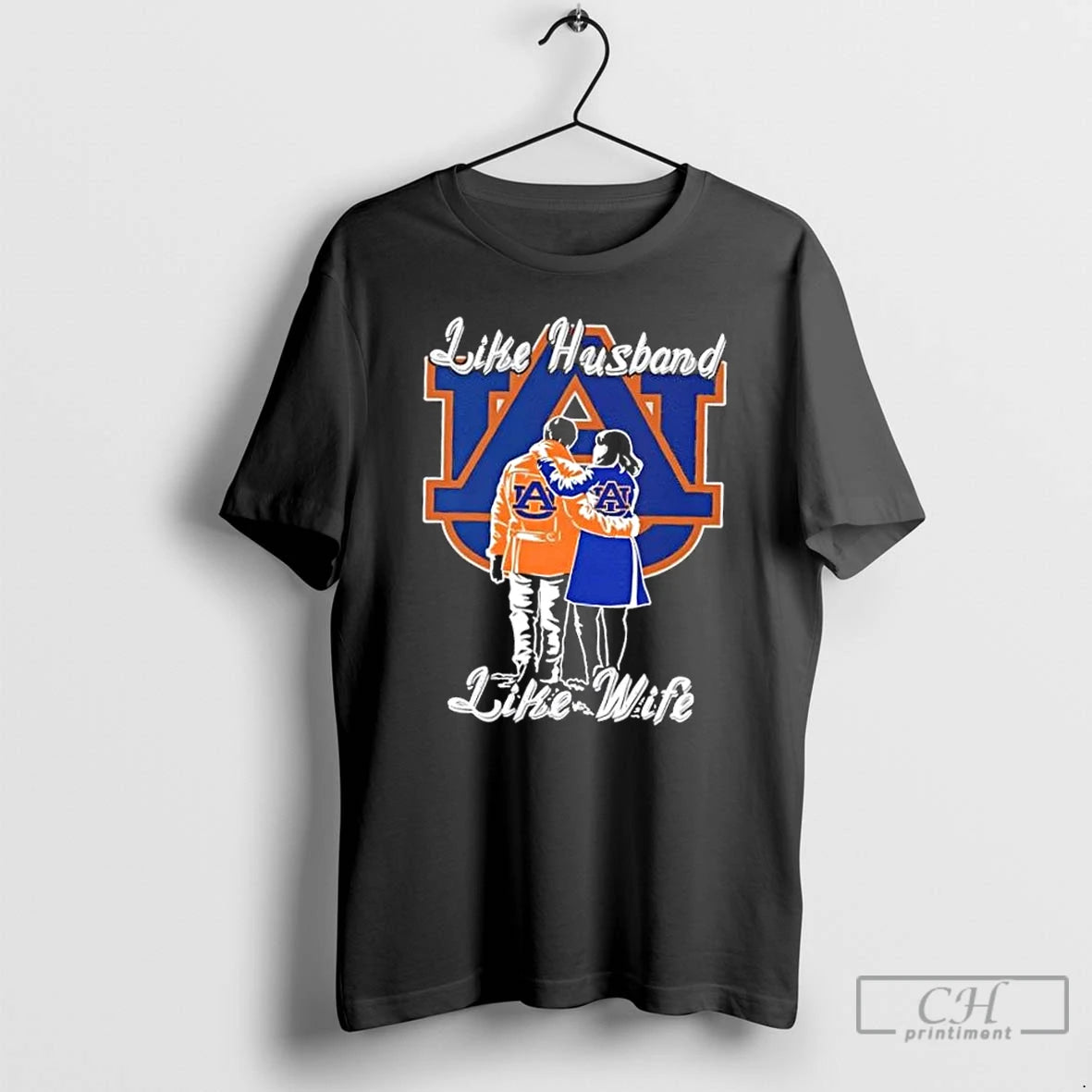 Classic Like Husband Like Wife Auburn Tigers T Shirts Hoodie Sweatshirt | PurePodTees.com