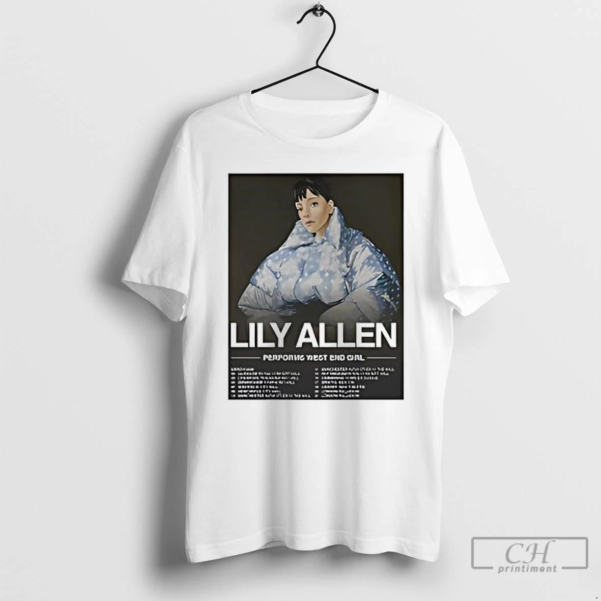 Classic Lily Allen West End Girl Tour 2026 T Shirts Hoodie Sweatshirt | PurePodTees.com