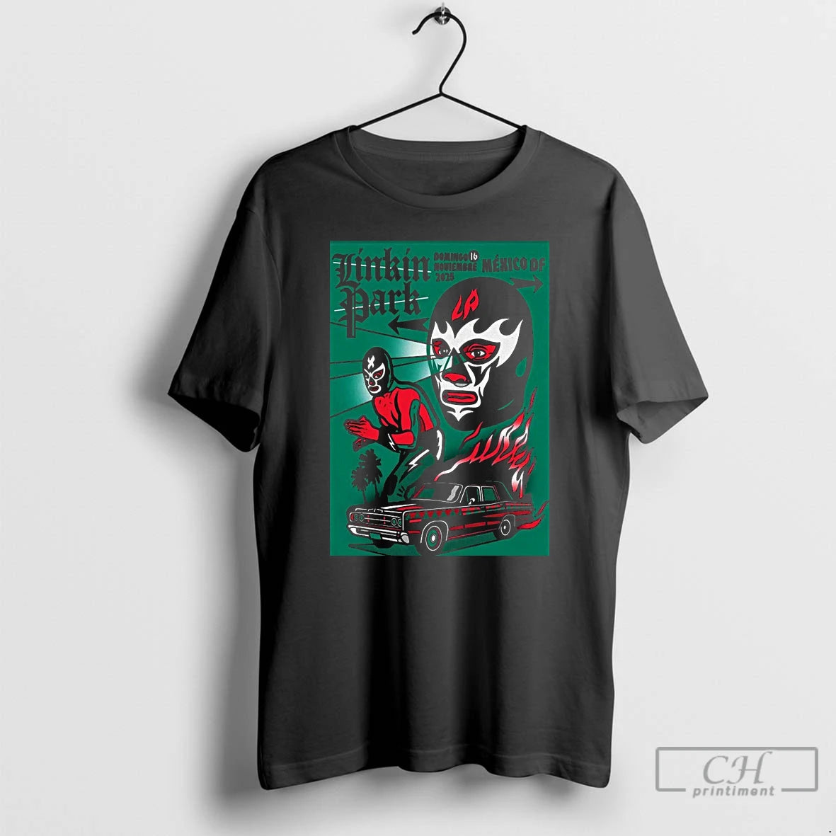 Classic Linkin Park Nov 16 2025 Corona Capital Mexico City Shirt Hoodie Sweatshirt | PurePodTees.com