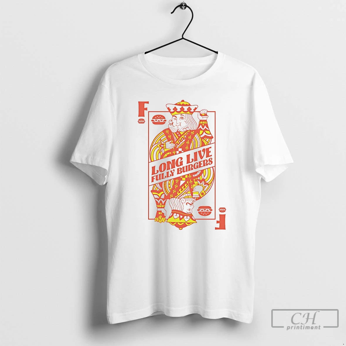 Classic Long Fully Burgers Shirt Hoodie Sweatshirt | PurePodTees.com