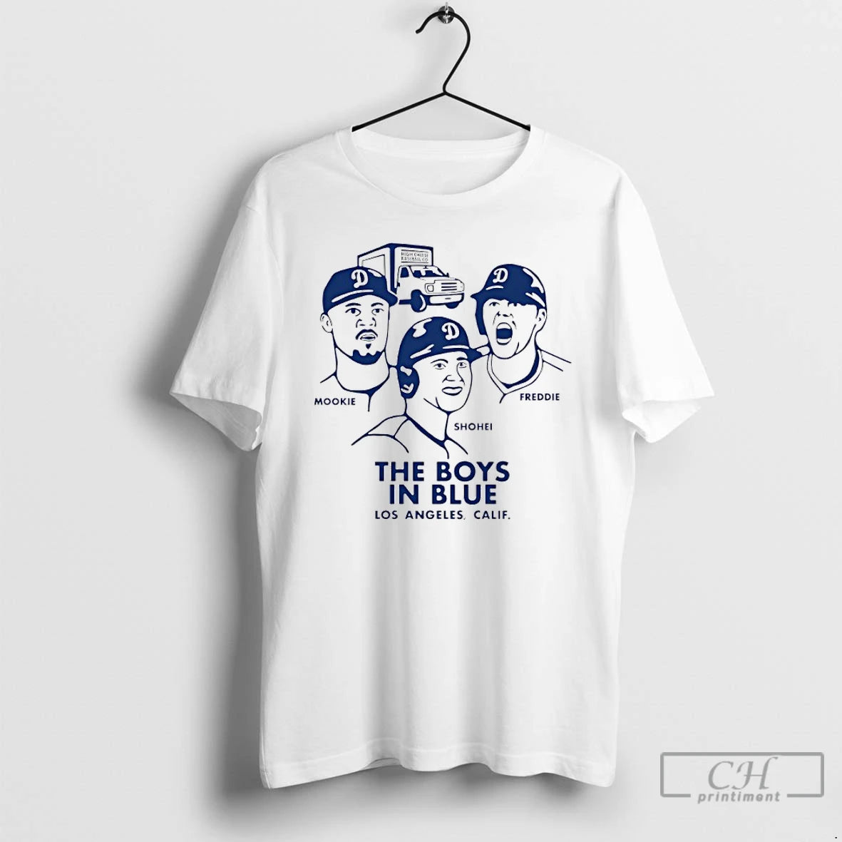 Classic Los Angeles Dodegrs The Boys In Blue T Shirts Hoodie Sweatshirt | PurePodTees.com