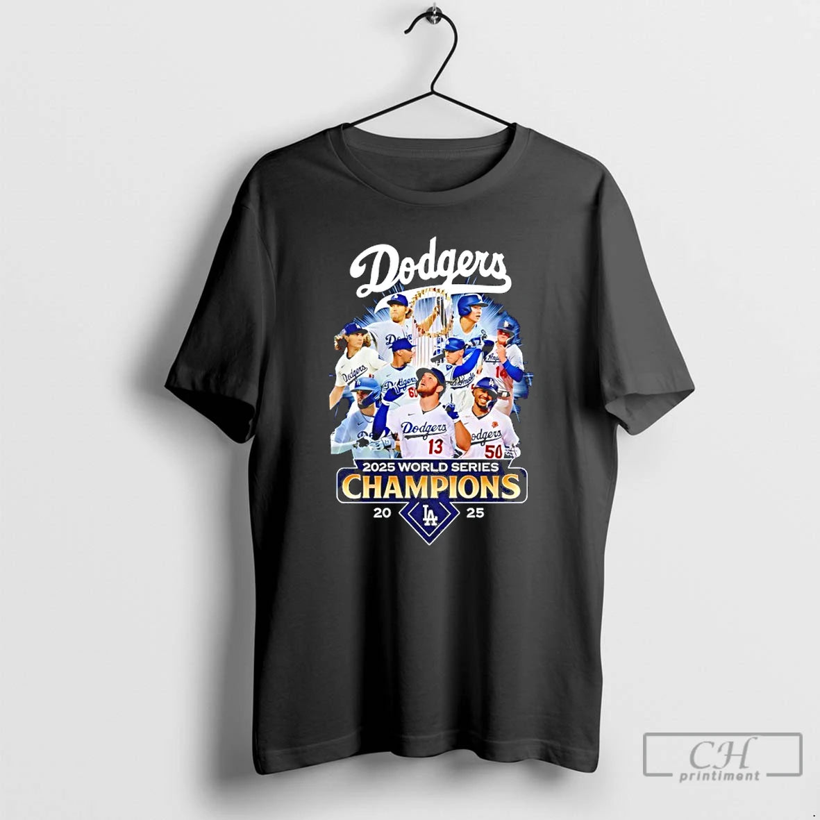 Classic Los Angeles Dodger 2025 World Series Champions All Team T Shirts Hoodie Sweatshirt | PurePodTees.com