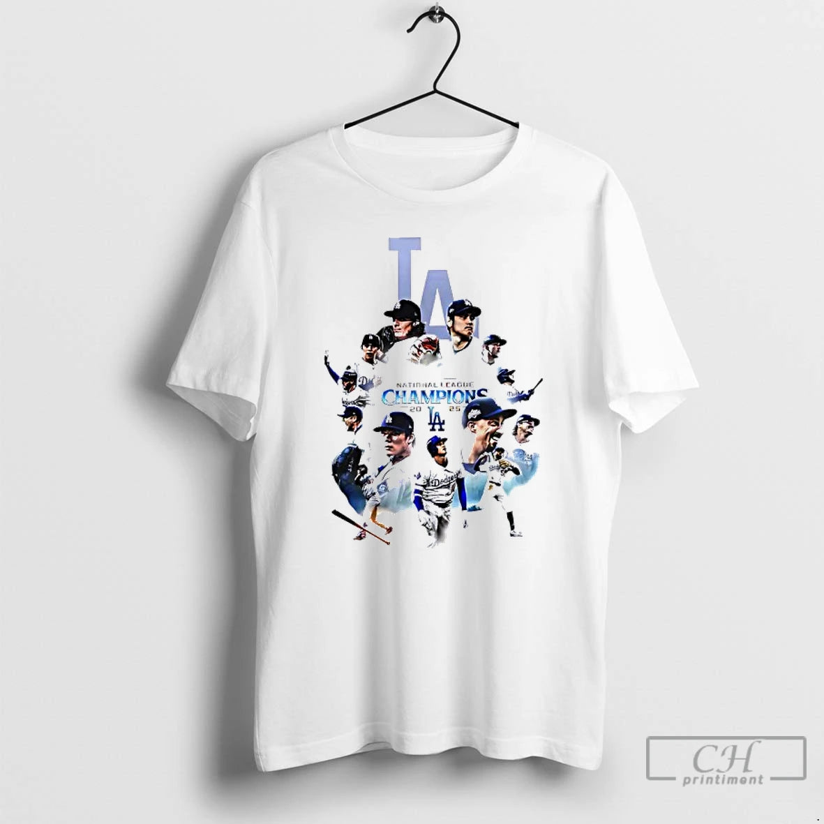 Classic Los Angeles Dodger Team National League Champions 2025 T Shirts Hoodie Sweatshirt | PurePodTees.com