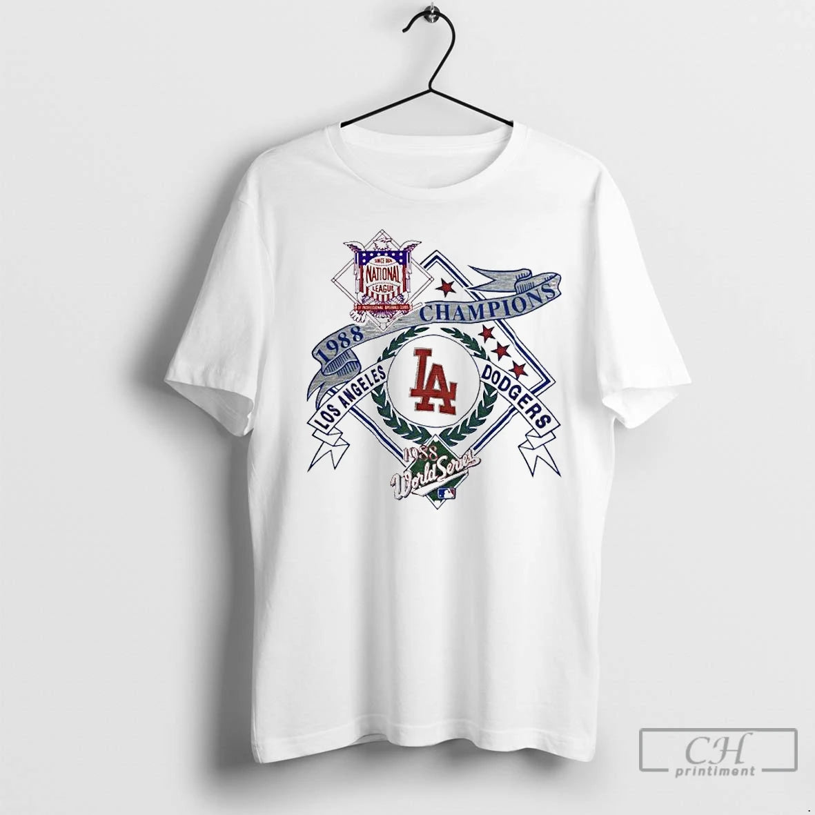 Classic Los Angeles Dodgers 1991 World Series Champions Ornaments Shirt Hoodie Sweatshirt | PurePodTees.com