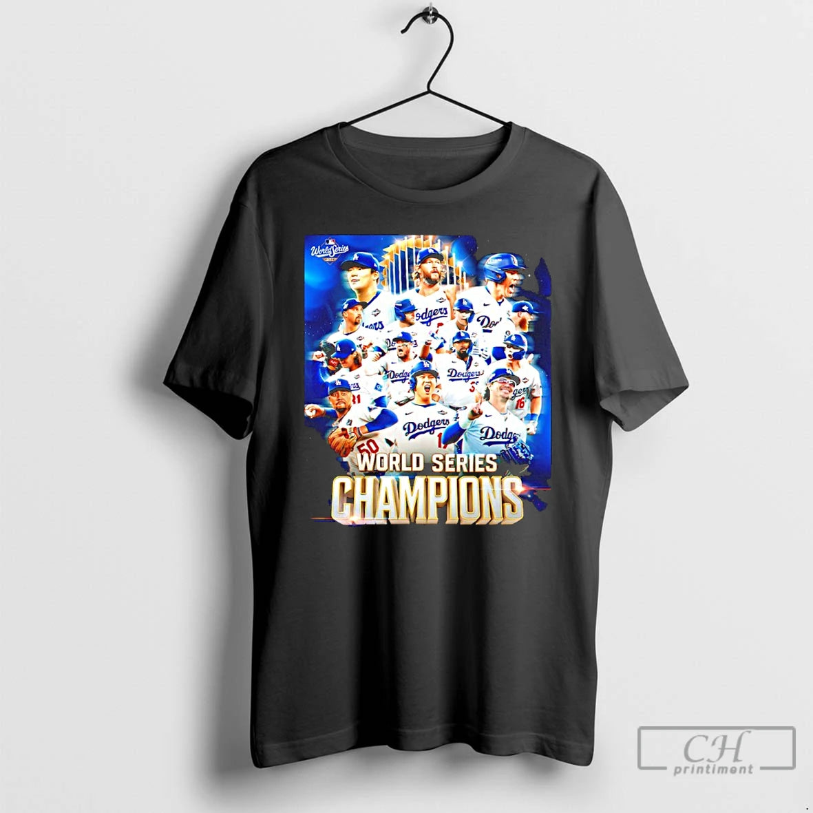 Classic Los Angeles Dodgers 2025 World Champions T Shirts Hoodie Sweatshirt | PurePodTees.com
