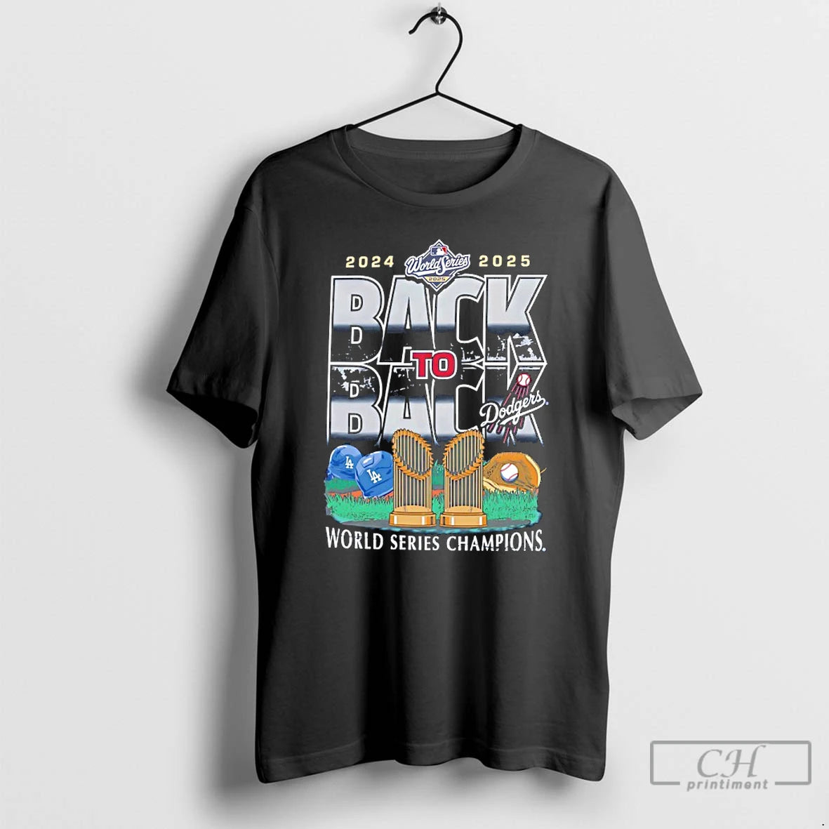 Classic Los Angeles Dodgers 2025 World Series Back 2 Back Champions T Shirts Hoodie Sweatshirt | PurePodTees.com