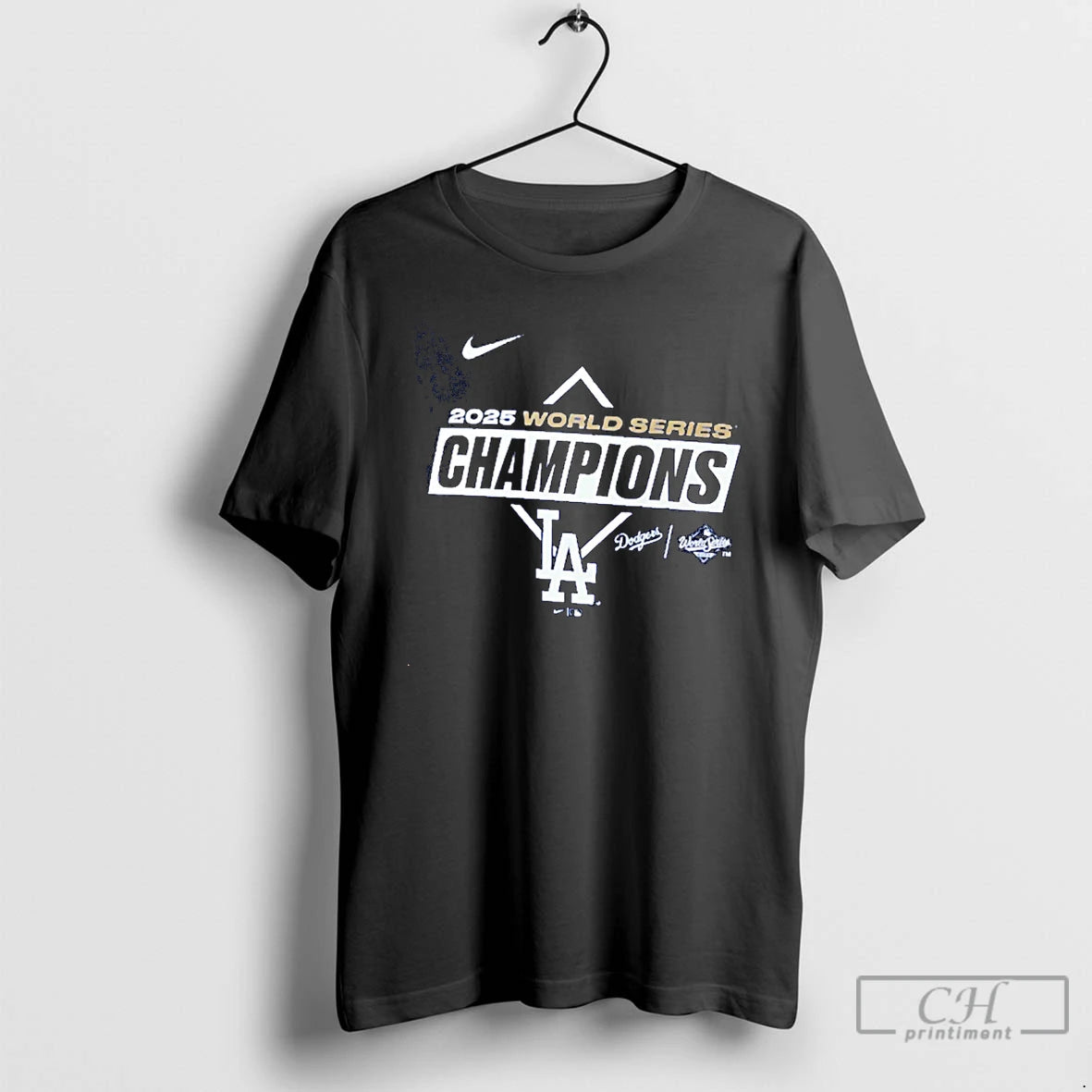 Classic Los Angeles Dodgers 2025 World Series Champions Team Logo Christmas T Shirts Hoodie Sweatshirt | PurePodTees.com