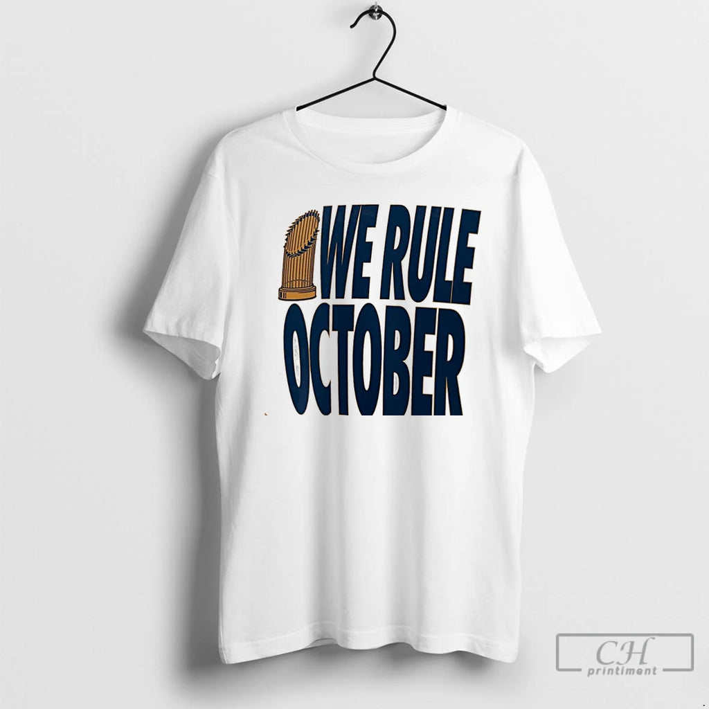 Classic Los Angeles Dodgers 2025 World Series Champions We Rule October Christmas T Shirts Hoodie Sweatshirt
