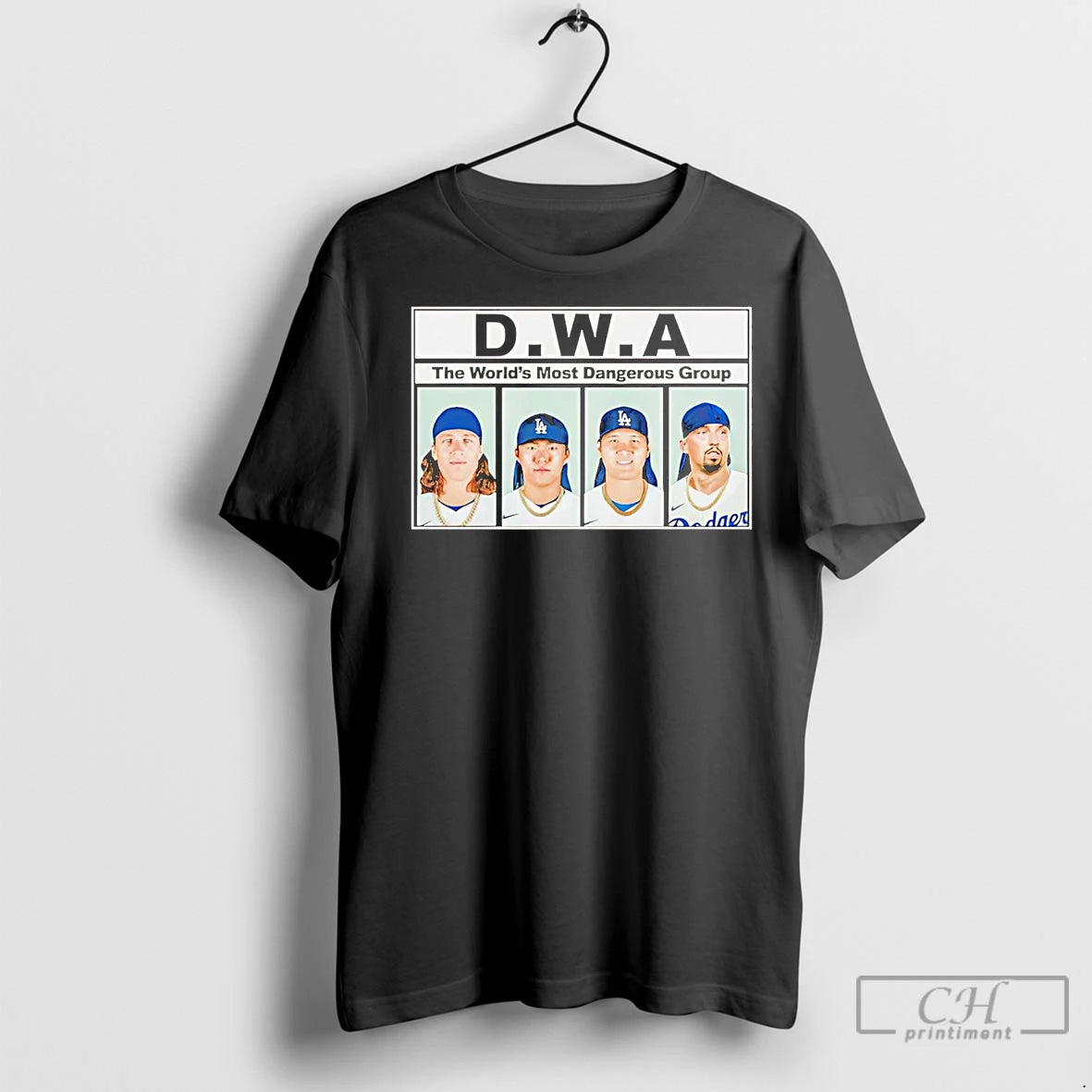 Classic Los Angeles Dodgers Dwa The Worlds Most Dangerous Group Shirt Hoodie Sweatshirt | PurePodTees.com