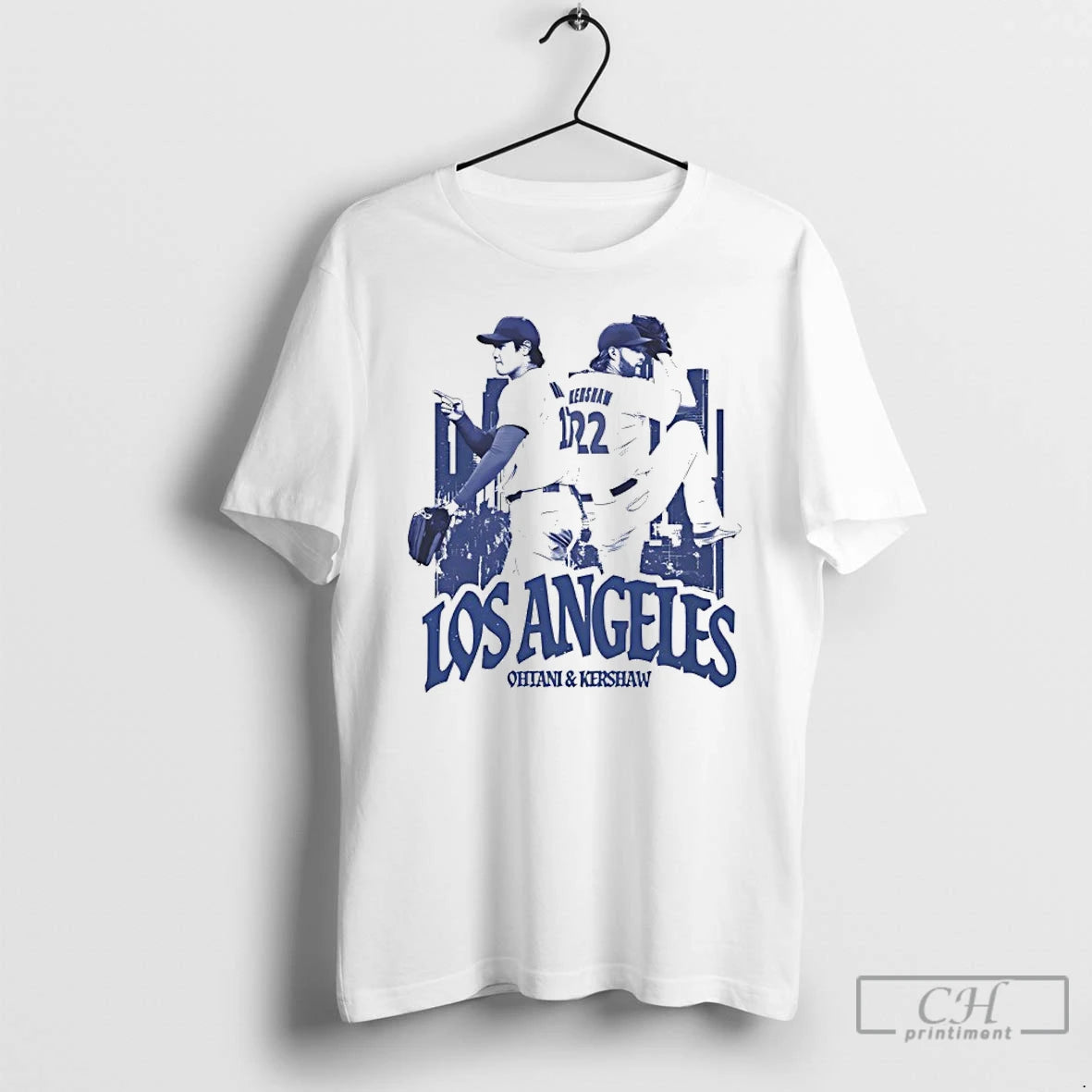 Classic Los Angeles Dodgers Duo Shohei Ohtani And Clayton Kershaw Shirt Hoodie Sweatshirt | PurePodTees.com