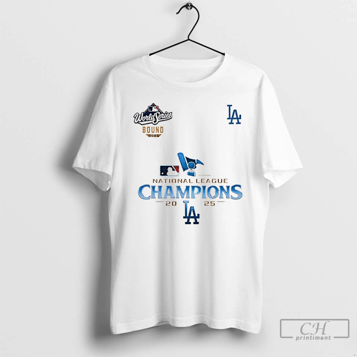 Classic Los Angeles Dodgers Mlb Baseball World Series 2025 National League Champions Logo T Shirts Hoodie Sweatshirt
