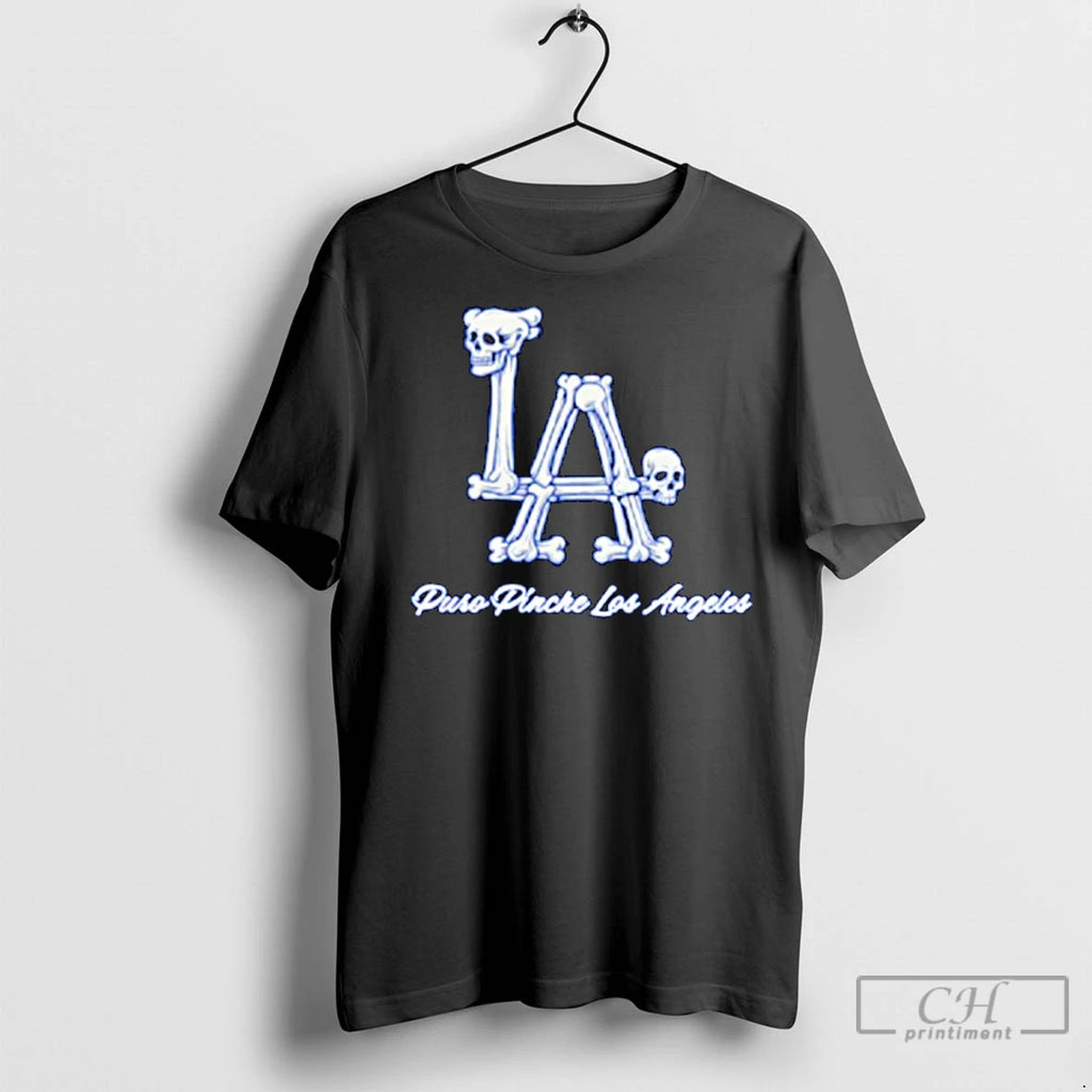 Classic Los Angeles Dodgers Puro Pinche Los Angeles Baseball Shirt Hoodie Sweatshirt | PurePodTees.com