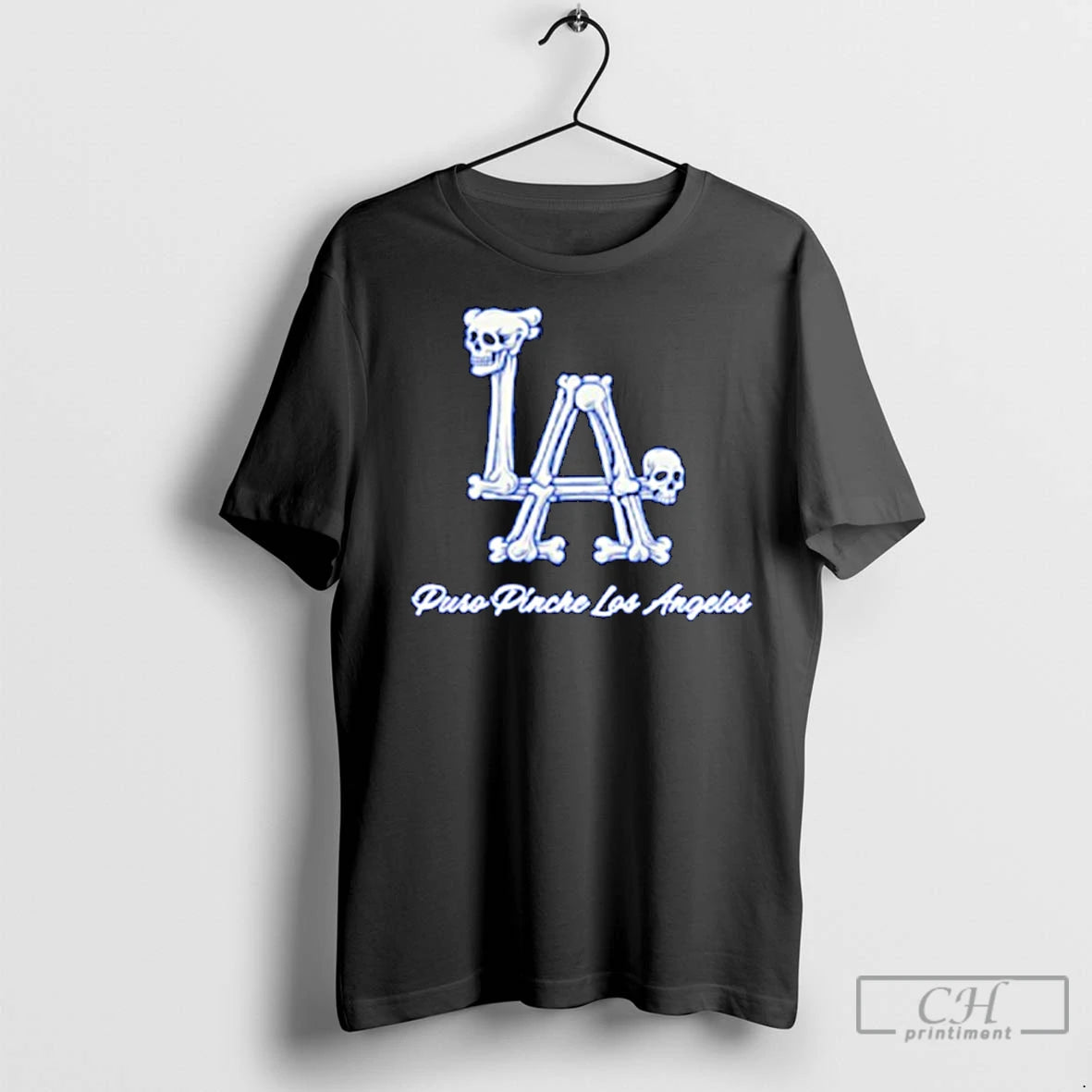 Classic Los Angeles Dodgers Puro Pinche Los Angeles Baseball Shirt Hoodie Sweatshirt | PurePodTees.com