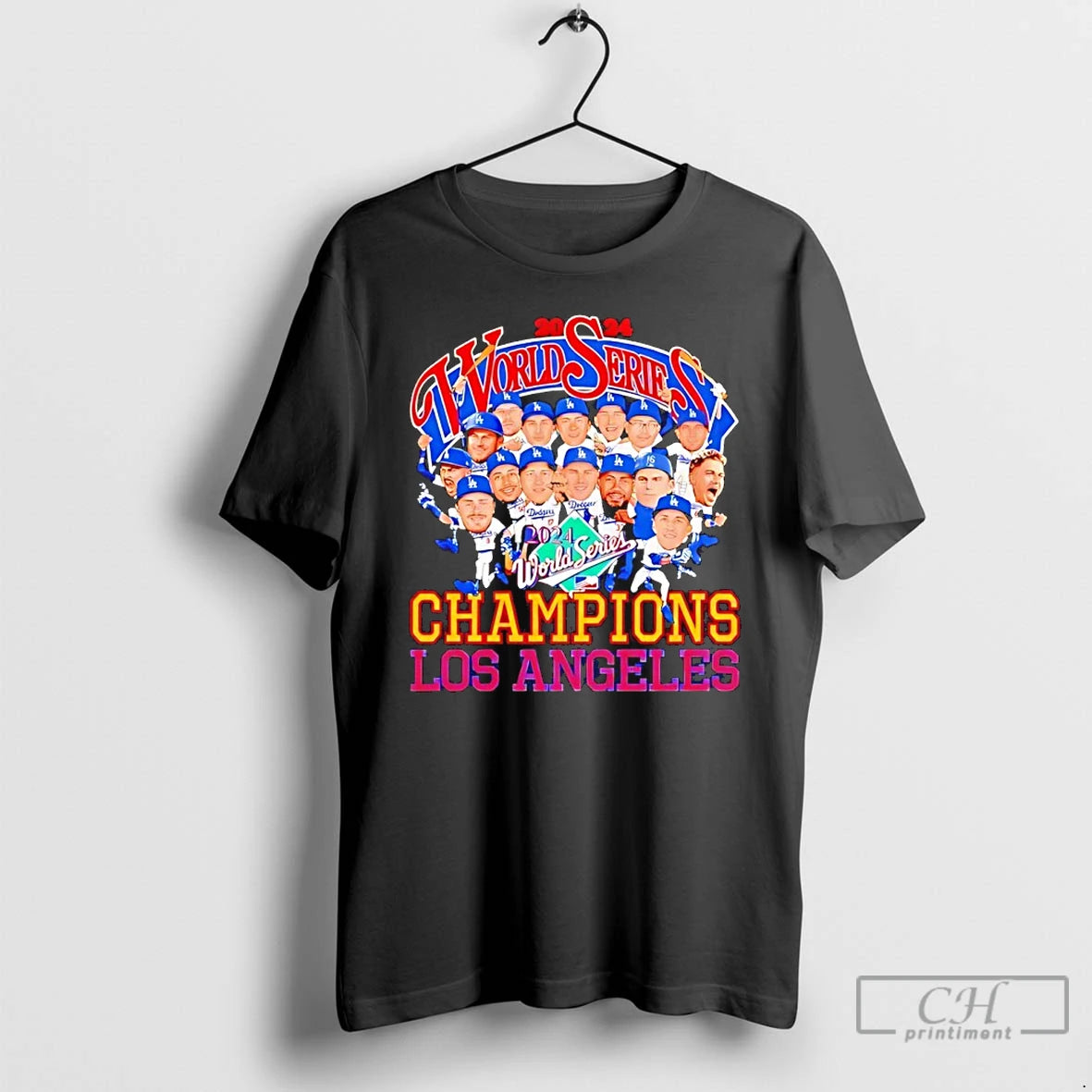 Classic Los Angeles Dodgers Team World Series Champs T Shirts Hoodie Sweatshirt | PurePodTees.com