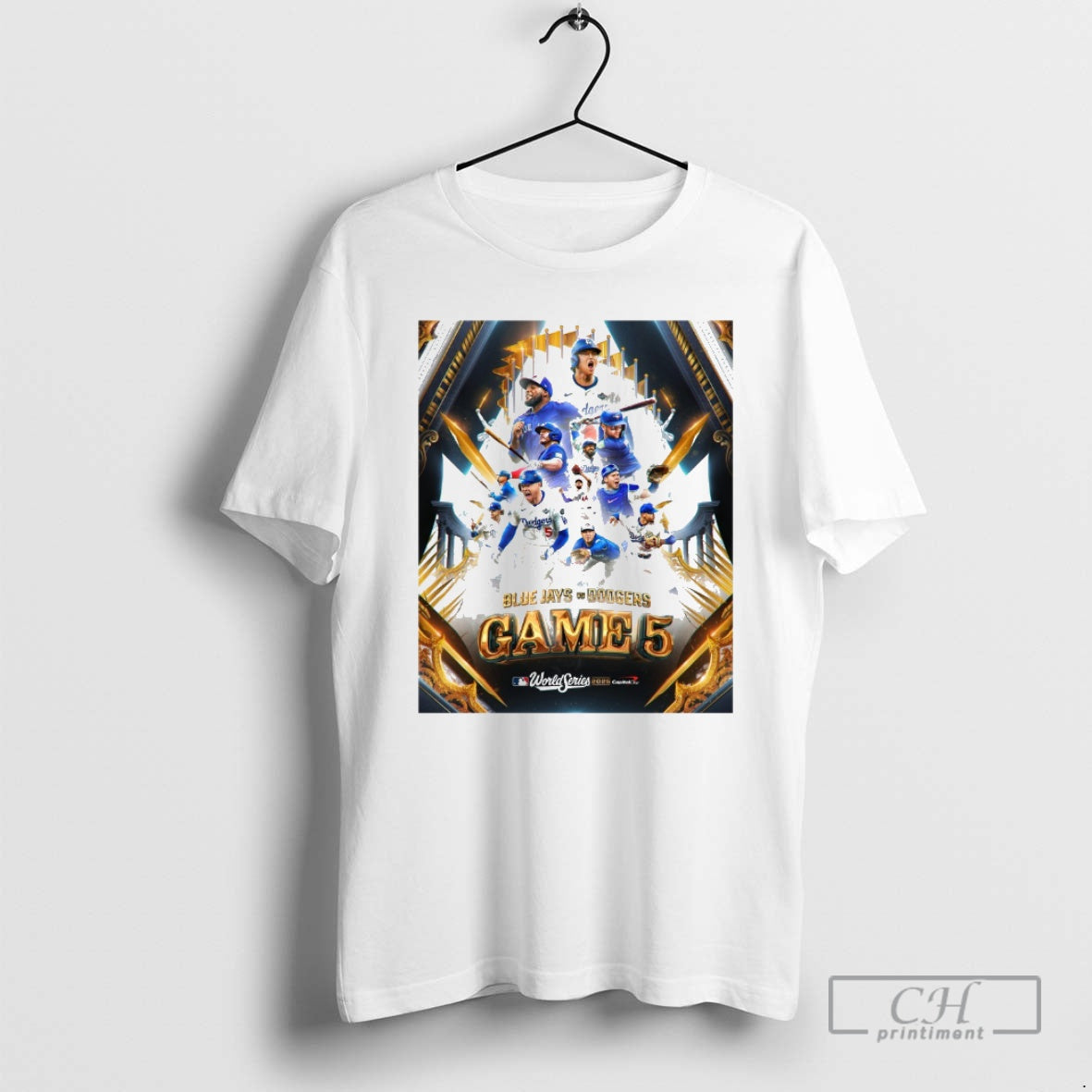 Classic Los Angeles Dodgers Vs Toronto Blue Jays Mlb World Series 2025 Game 5 Capital Shirt Hoodie Sweatshirt