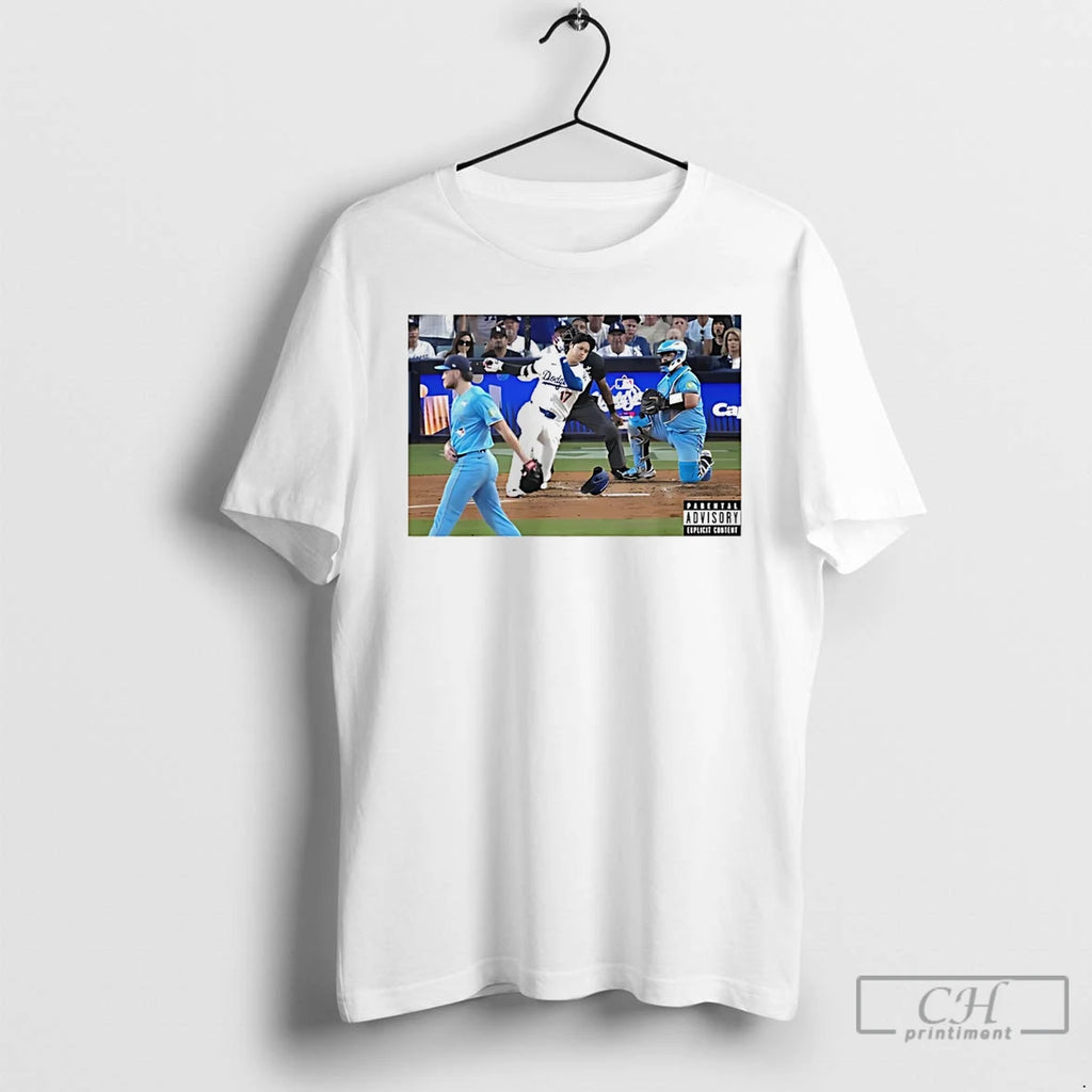 Classic Los Angeles Dodgers Vs Toronto Blue Jays Outstanding Painting T Shirts Hoodie Sweatshirt | PurePodTees.com