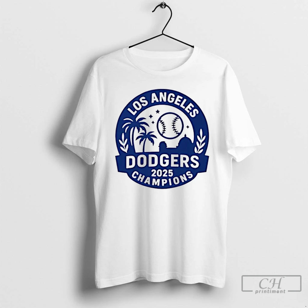 Classic Los Angeles Dodgers Ws Champions 2025 T Shirts Hoodie Sweatshirt | PurePodTees.com