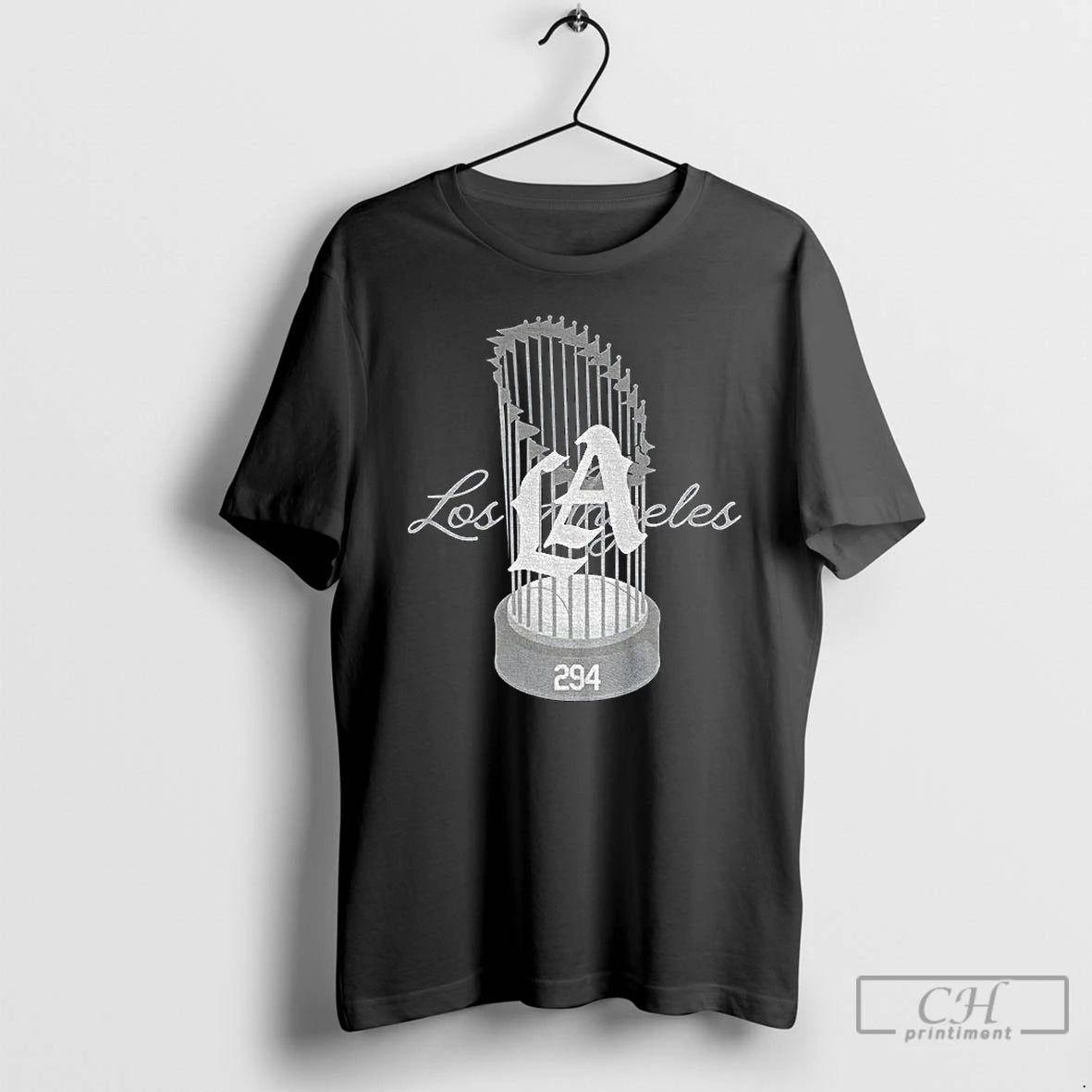 Classic Los Angeles Dodgers World Champs Trophy T Shirts Hoodie Sweatshirt | PurePodTees.com
