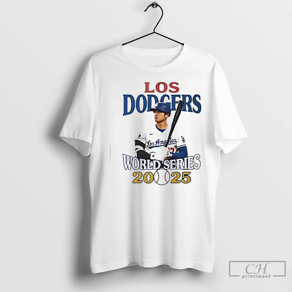 Classic Los Angeles Dodgers World Series 2025 Shohei Ohtani Pose Shirt Hoodie Sweatshirt | PurePodTees.com