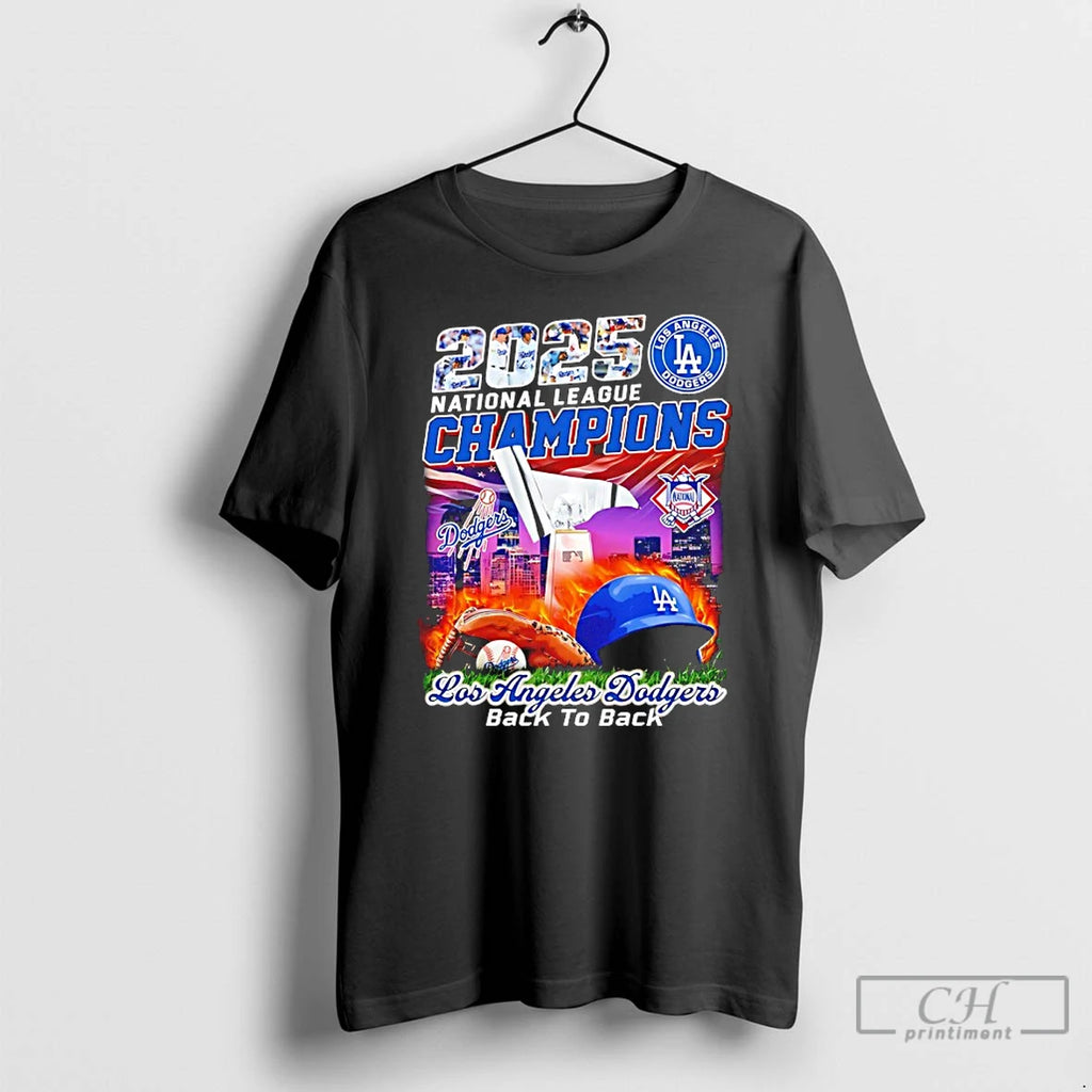 Classic Los Angeles Dodgers World Series Champions 2025 Back To Back Helmets T Shirts Hoodie Sweatshirt | PurePodTees.com