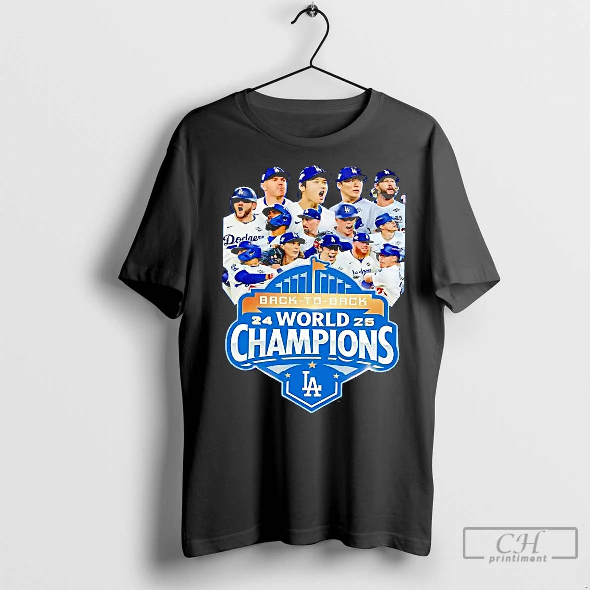 Classic Los Angeles Dodgers Back To Back World Series Champions 2025 Shirt Hoodie Sweatshirt | PurePodTees.com