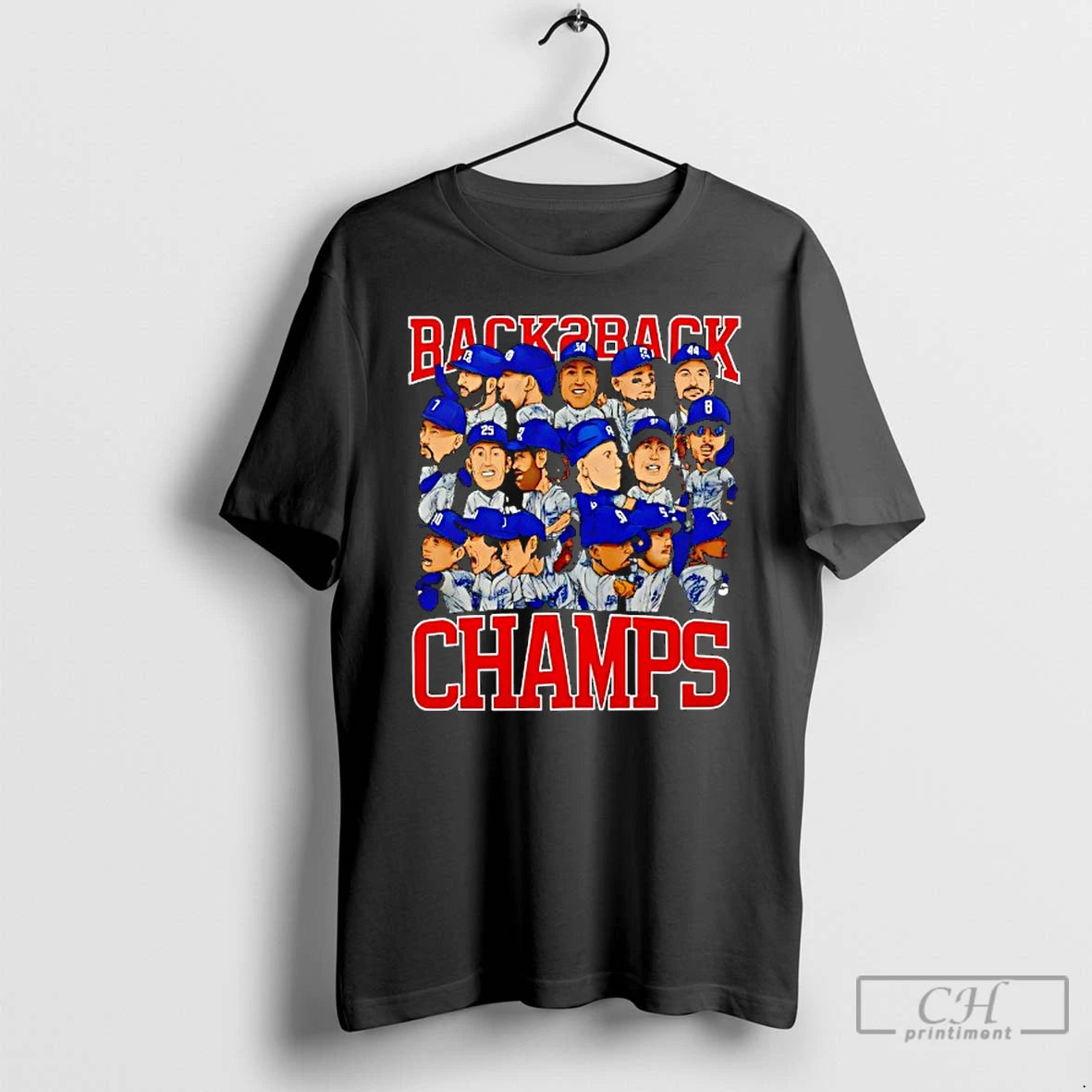Classic Los Angeles Dodgers Baseball Back To Back Champs 2025 T Shirts Hoodie Sweatshirt | PurePodTees.com