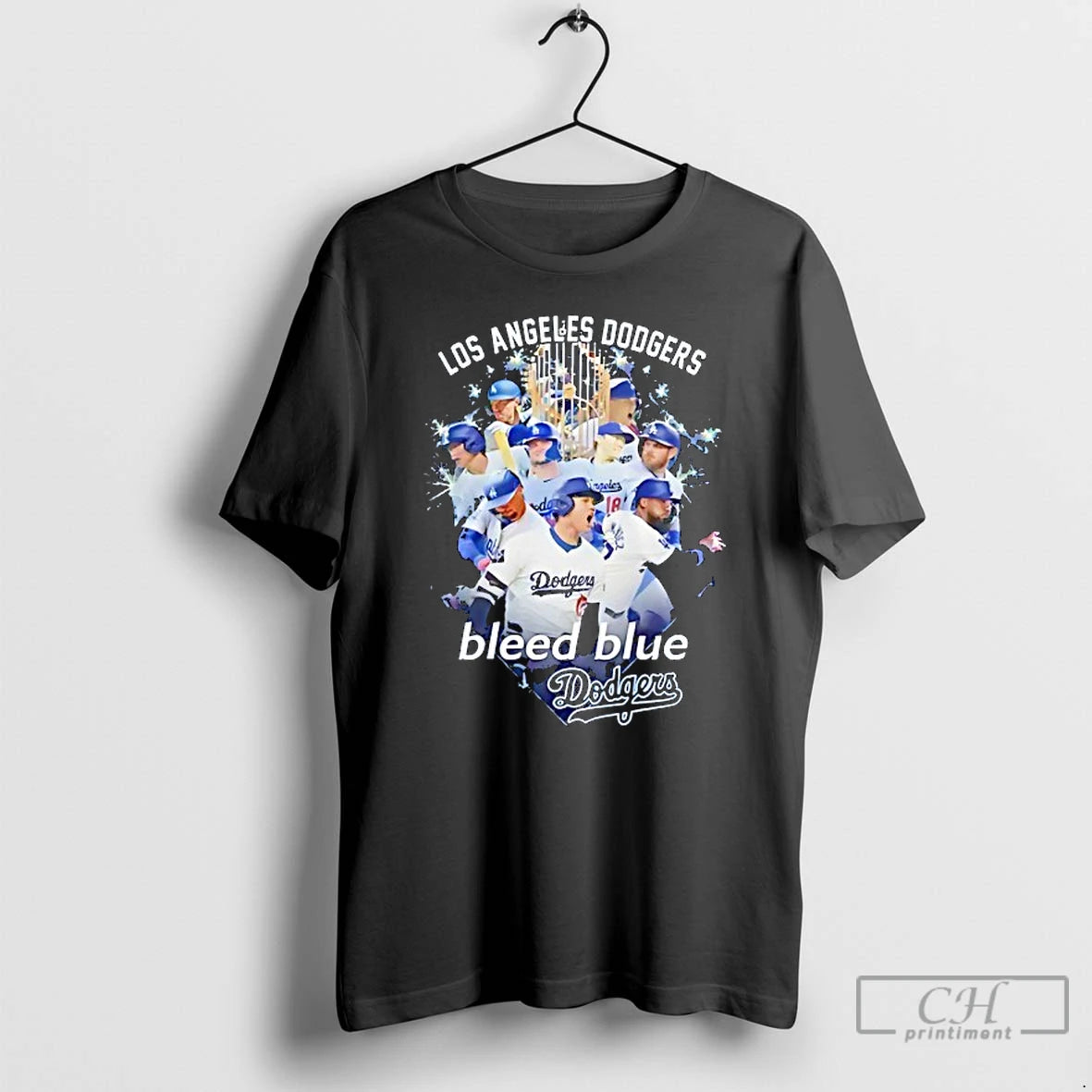 Classic Los Angeles Dodgers Bleed Blue World Series Champions 2025 T Shirts Hoodie Sweatshirt | PurePodTees.com