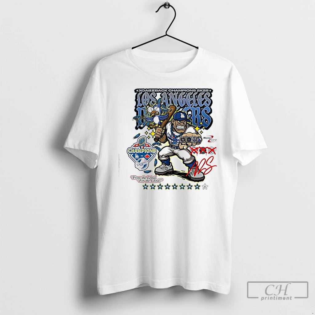 Classic Los Angeles Dodgers Hypothetical 2k25 From The Land For The Land Shirt Hoodie Sweatshirt | PurePodTees.com