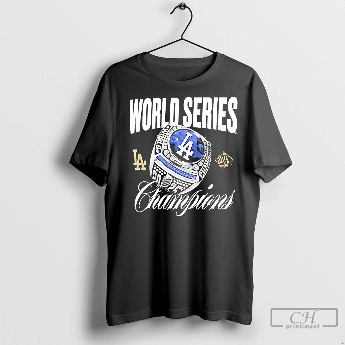 Classic Los Angeles Dodgers Ring 2025 World Series Champions Shirt Hoodie Sweatshirt | PurePodTees.com