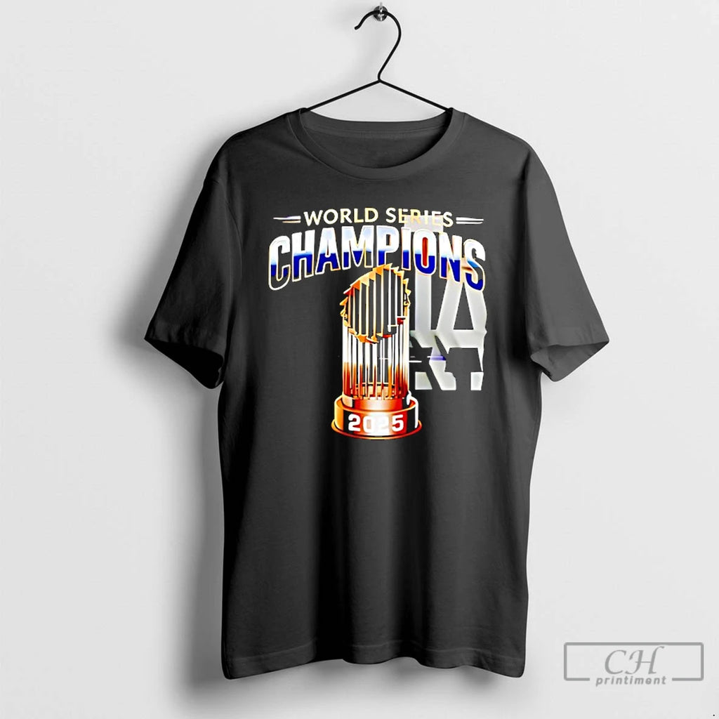 Classic Los Angeles Dodgers Team World Series Champions 2025 Graphic T Shirts Hoodie Sweatshirt | PurePodTees.com
