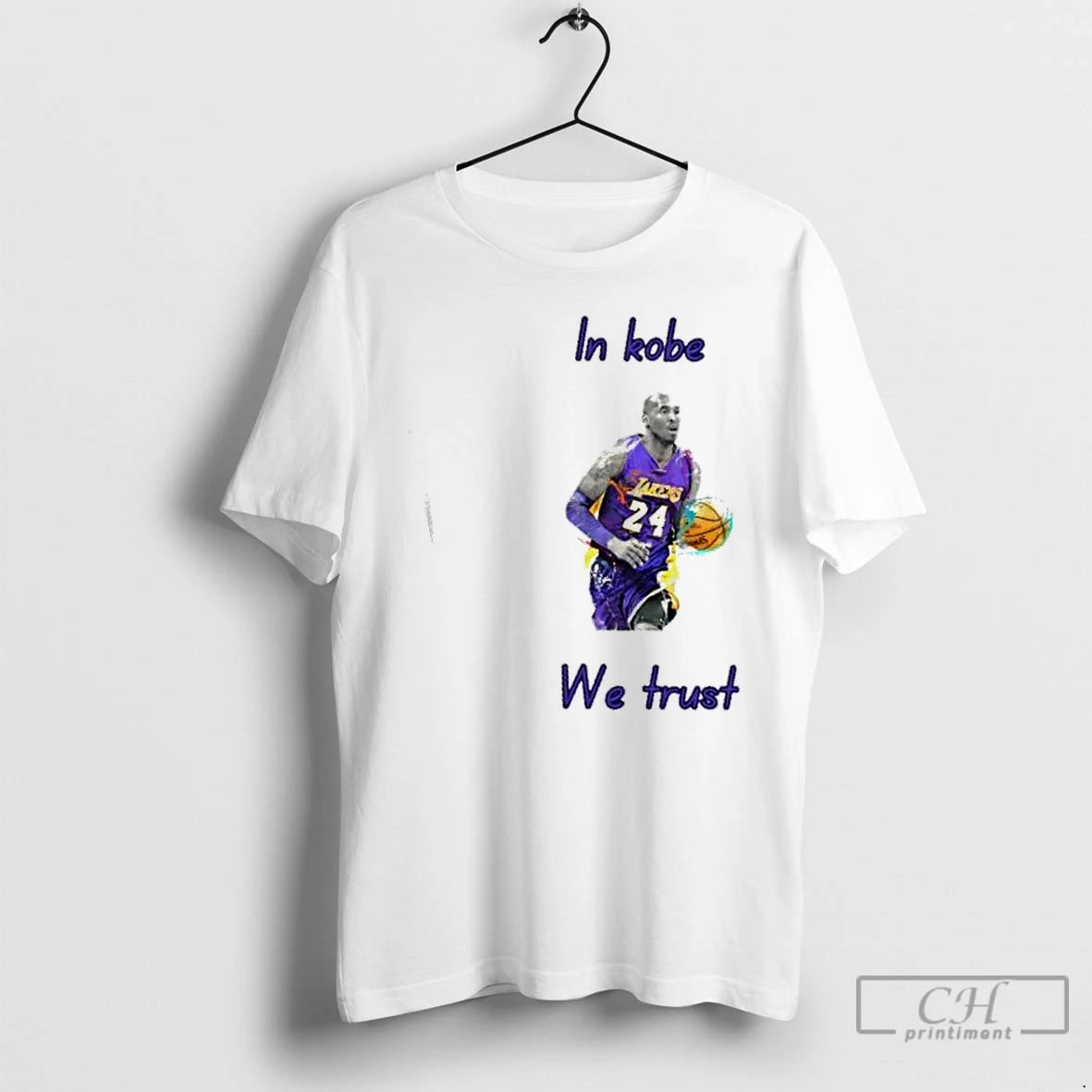 Classic Los Angeles Lakers Legend In Kobe Bryant We Trust T Shirts Hoodie Sweatshirt | PurePodTees.com