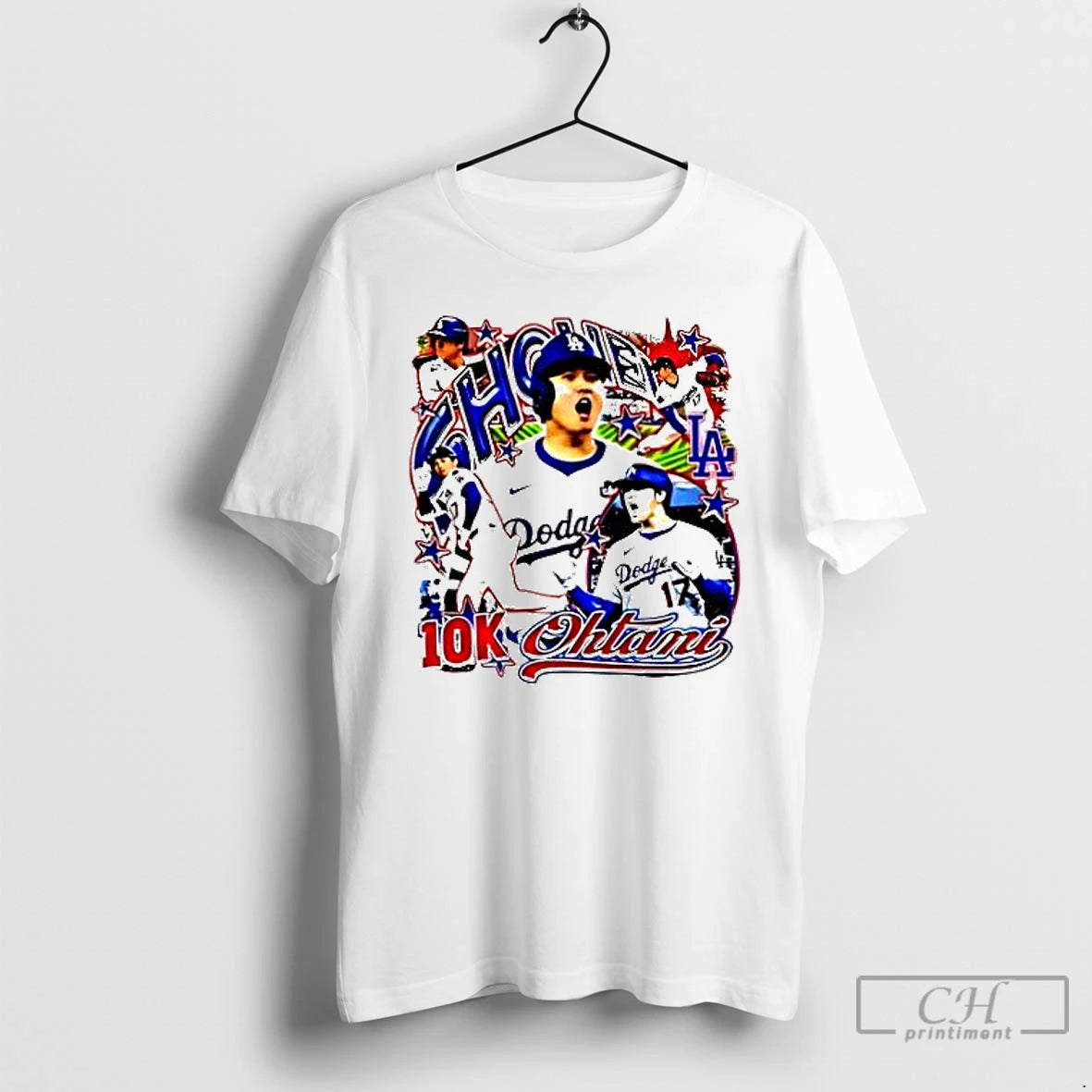 Classic Los Angeles Dodgers Shohei Ohtani 10k T Shirts Hoodie Sweatshirt | PurePodTees.com