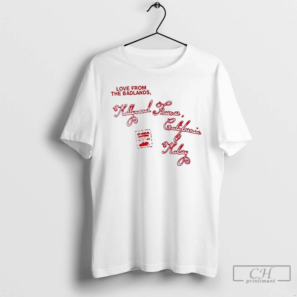 Classic Love From Badlands Halsey T Shirts