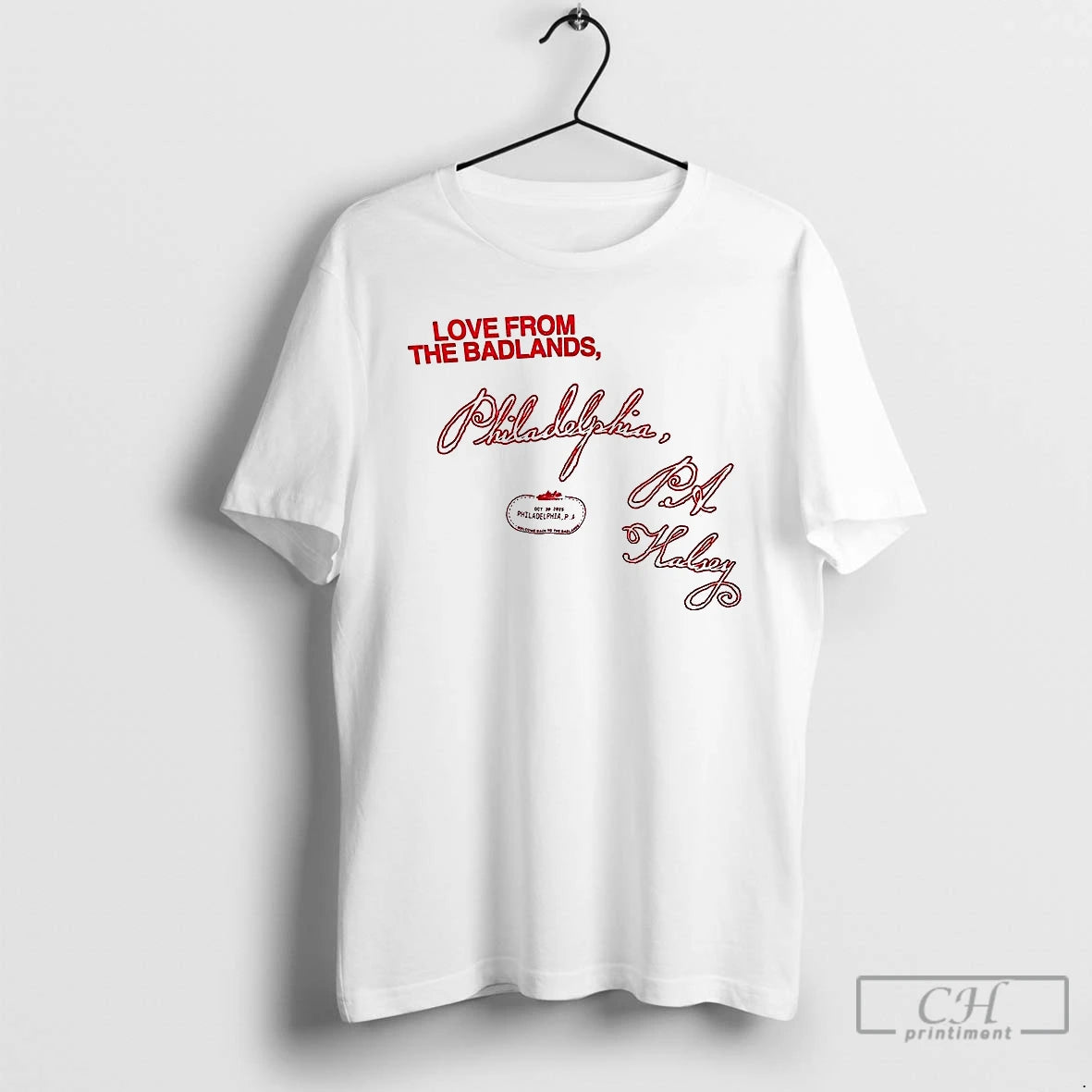 Classic Love From The Badlands Philadelphia Pa Halsey T Shirts Hoodie Sweatshirt | PurePodTees.com