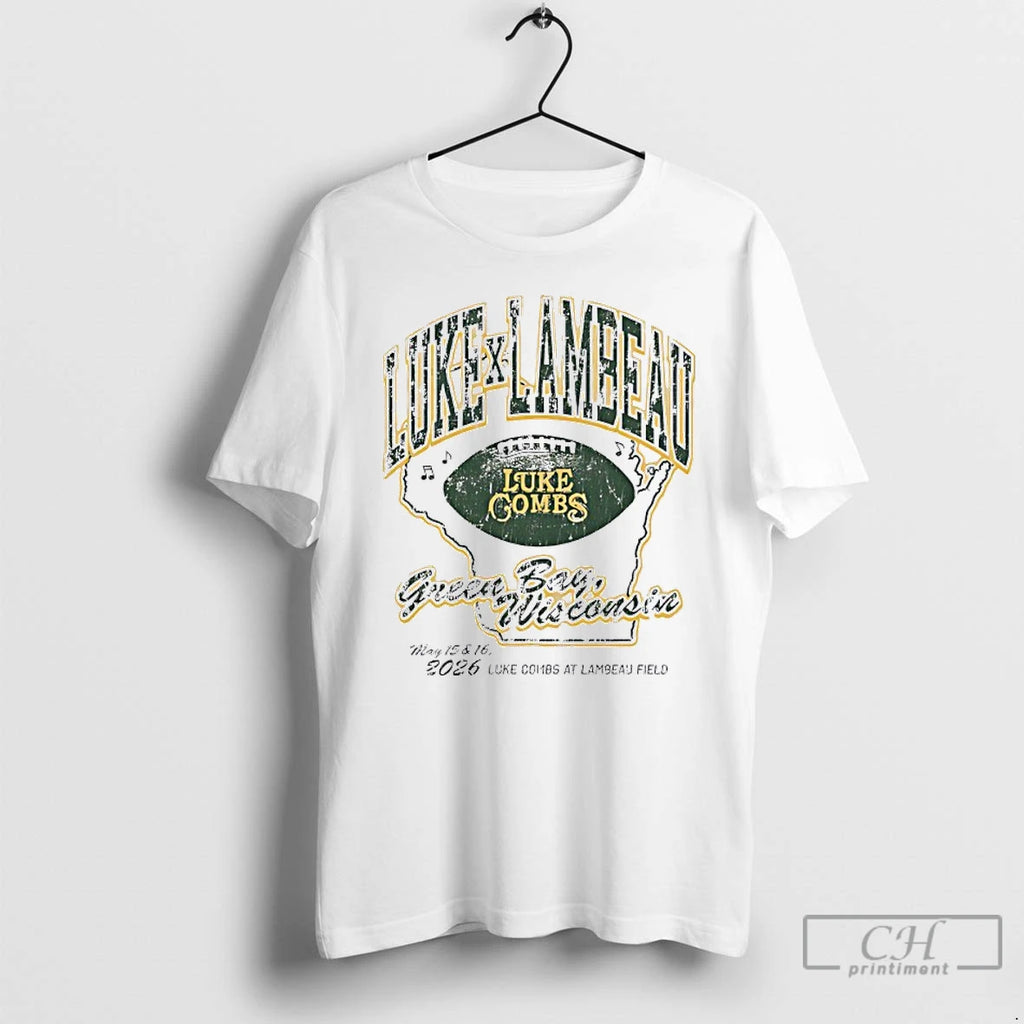Classic Luke Combs At Lambeau Field Hit 2026 Green Bay Wisconsin