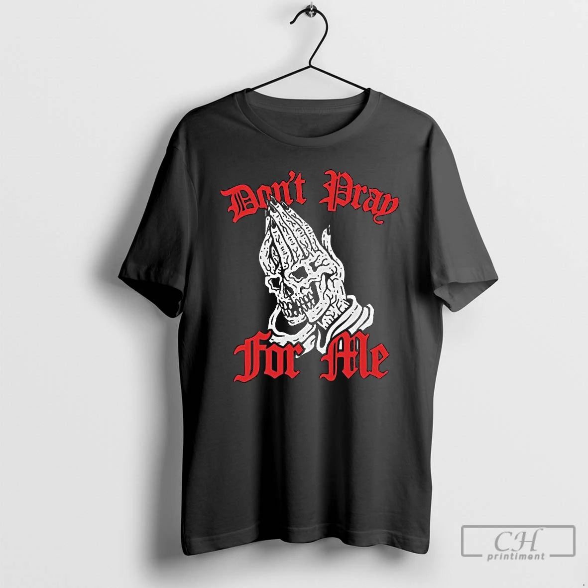 Classic Lurking Class Dont Pray For Me Blackletter Long Sleve T Shirts Hoodie Sweatshirt | PurePodTees.com