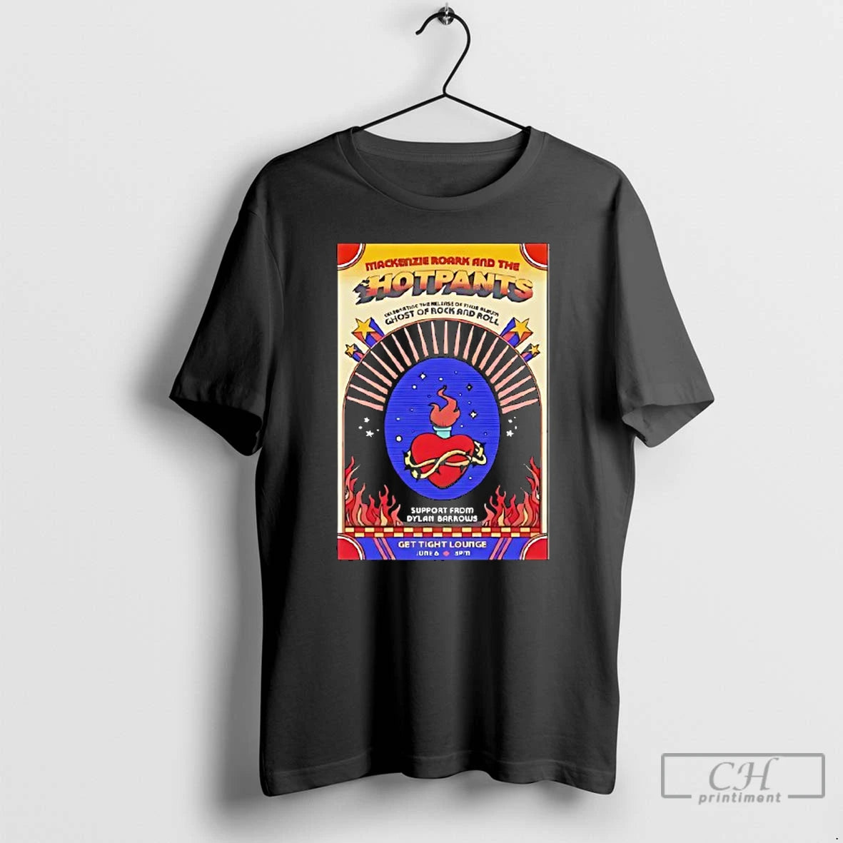 Classic Mackenzie Roark And The Hotpants June 6 2025 Get Tight Lounge T Shirts Hoodie Sweatshirt | PurePodTees.com