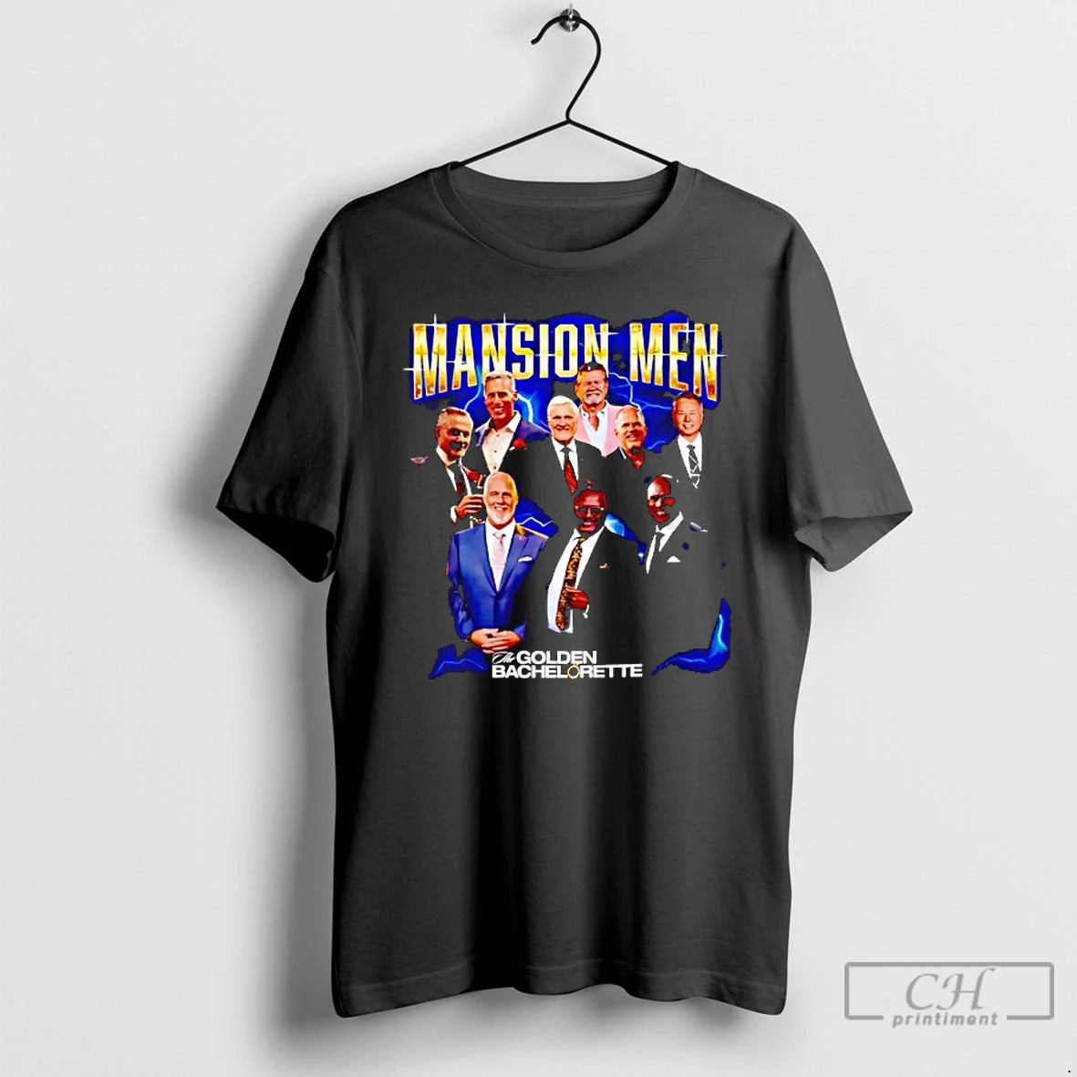 Classic Mansion Men The Golden Bachelorette T Shirts Hoodie Sweatshirt | PurePodTees.com