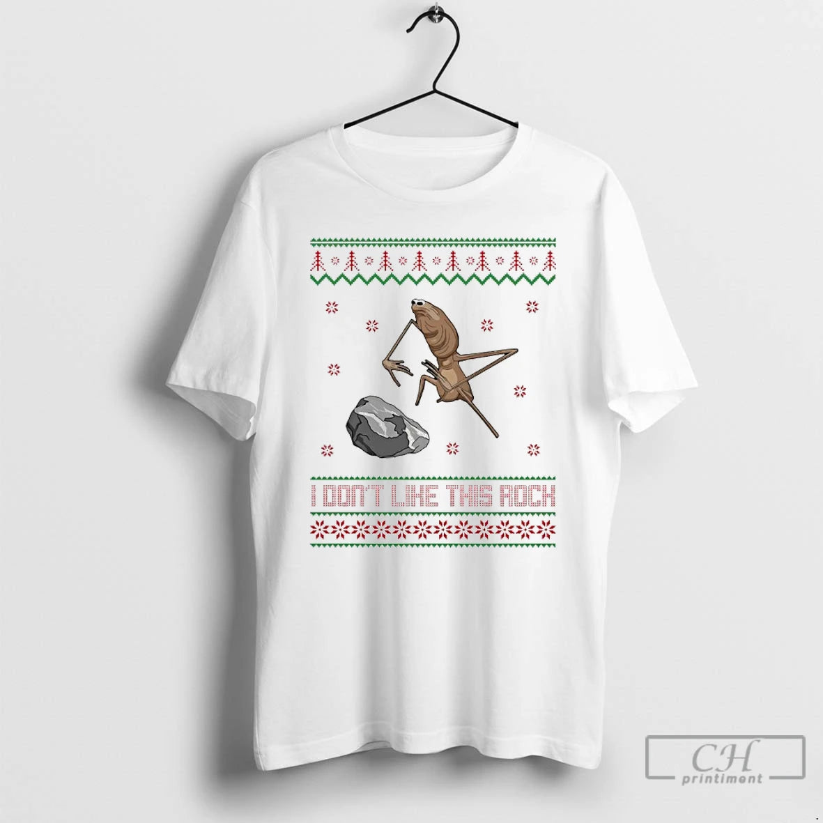 Classic Marcus I Dont Like This Rock Christmas Ugly T Shirts Hoodie Sweatshirt | PurePodTees.com