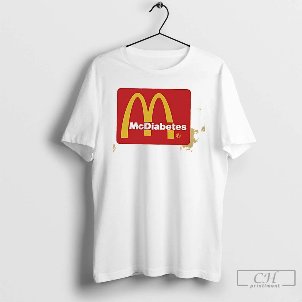 Classic Mcdiabetes Mcdonalds Golden Arches Logo