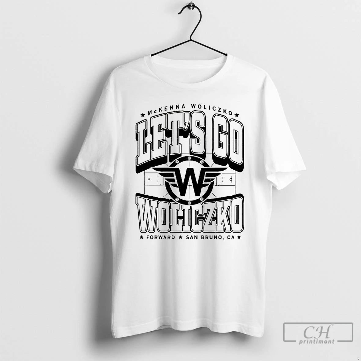 Classic Mckenna Woliczko Lets Go Woliczko T Shirts Hoodie Sweatshirt | PurePodTees.com