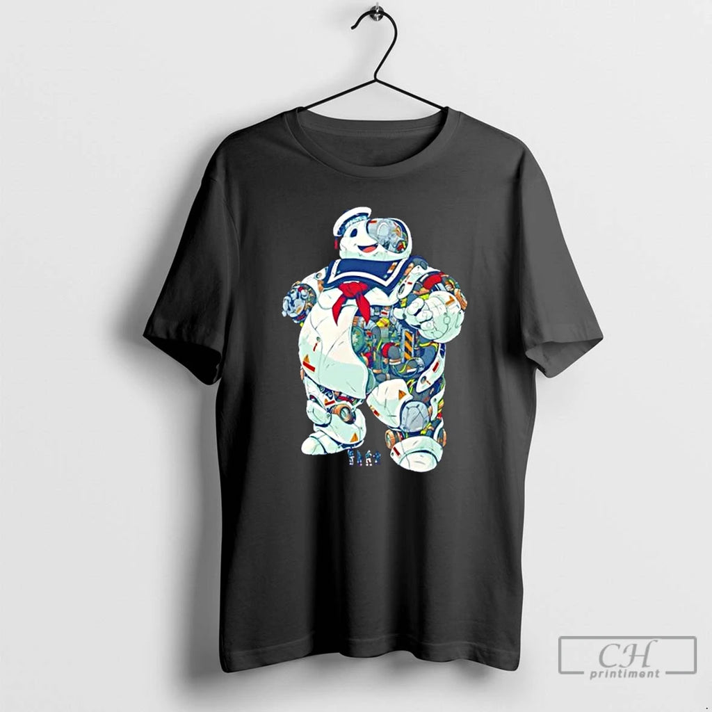 Classic Mecha Stay Puft Robot Mashup Design T Shirts Hoodie Sweatshirt | PurePodTees.com