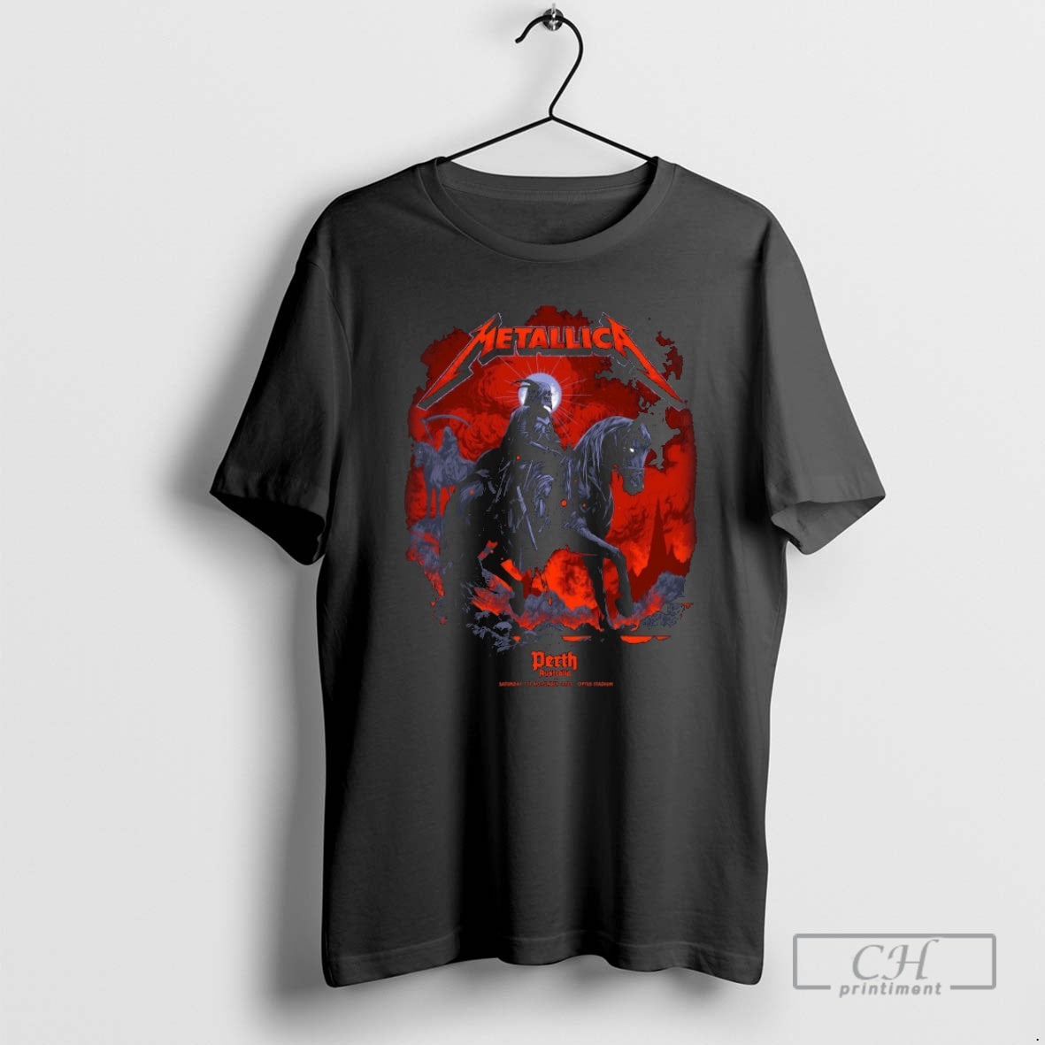 Classic Metallica M72 Perth 2025 Pop Up Shop In Australia At Optus Stadium On 1st Shirt Hoodie Sweatshirt | PurePodTees.com