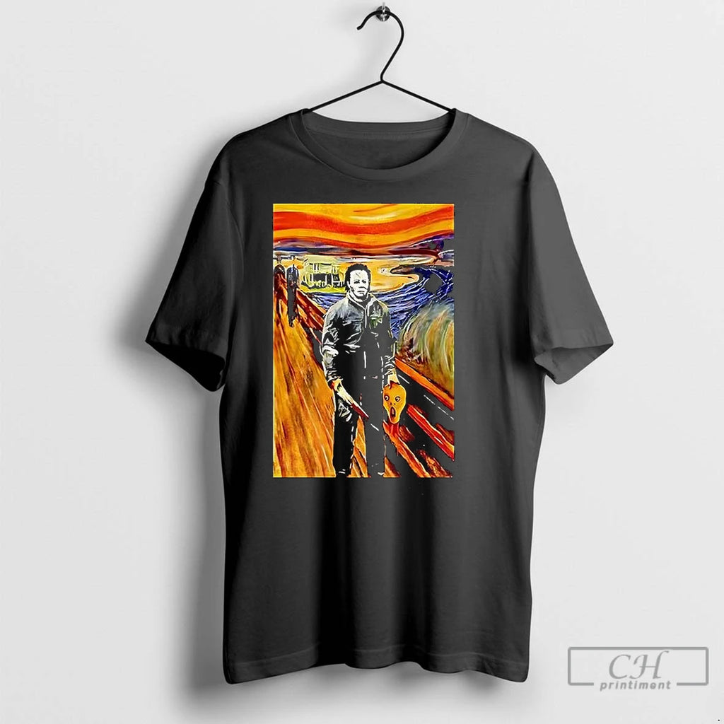 Classic Michael Myers The Scream Halloween Shirt Hoodie Sweatshirt | PurePodTees.com