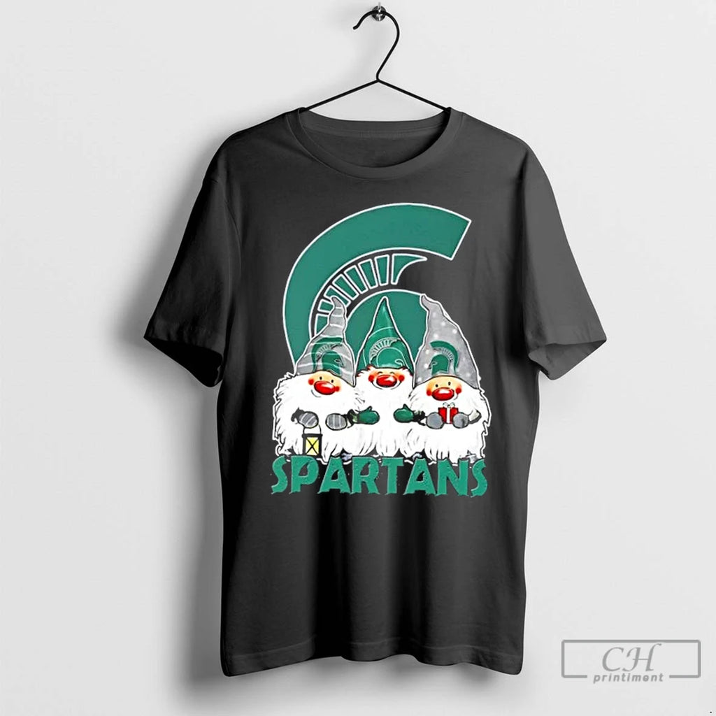Classic Michigan State Spartans X Gnomes Xmas Christmas Shirt Hoodie Sweatshirt | PurePodTees.com