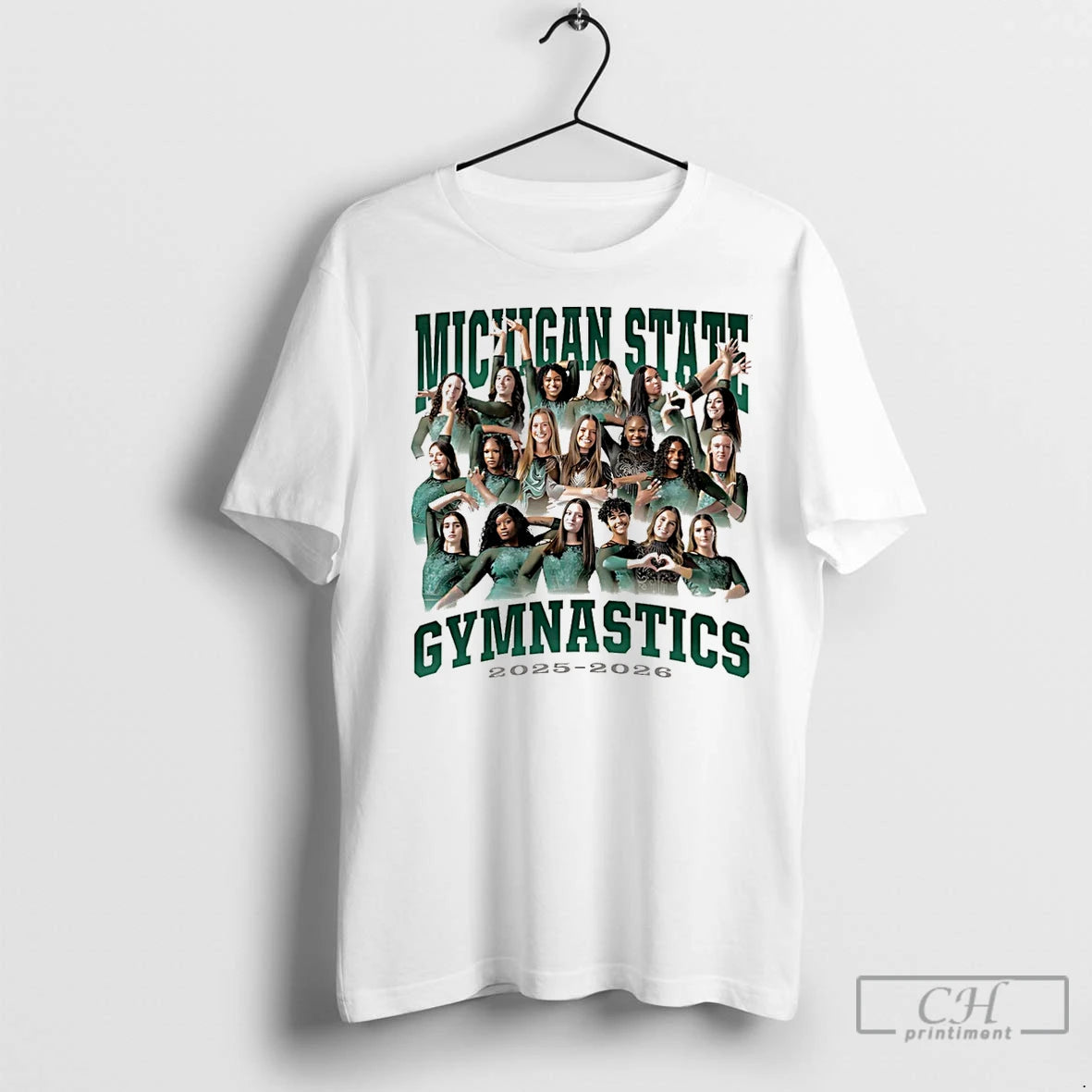 Classic Michigan State Womens Gymnastics 2025 26 All Team Christmas Ornaments Shirt Hoodie Sweatshirt | PurePodTees.com