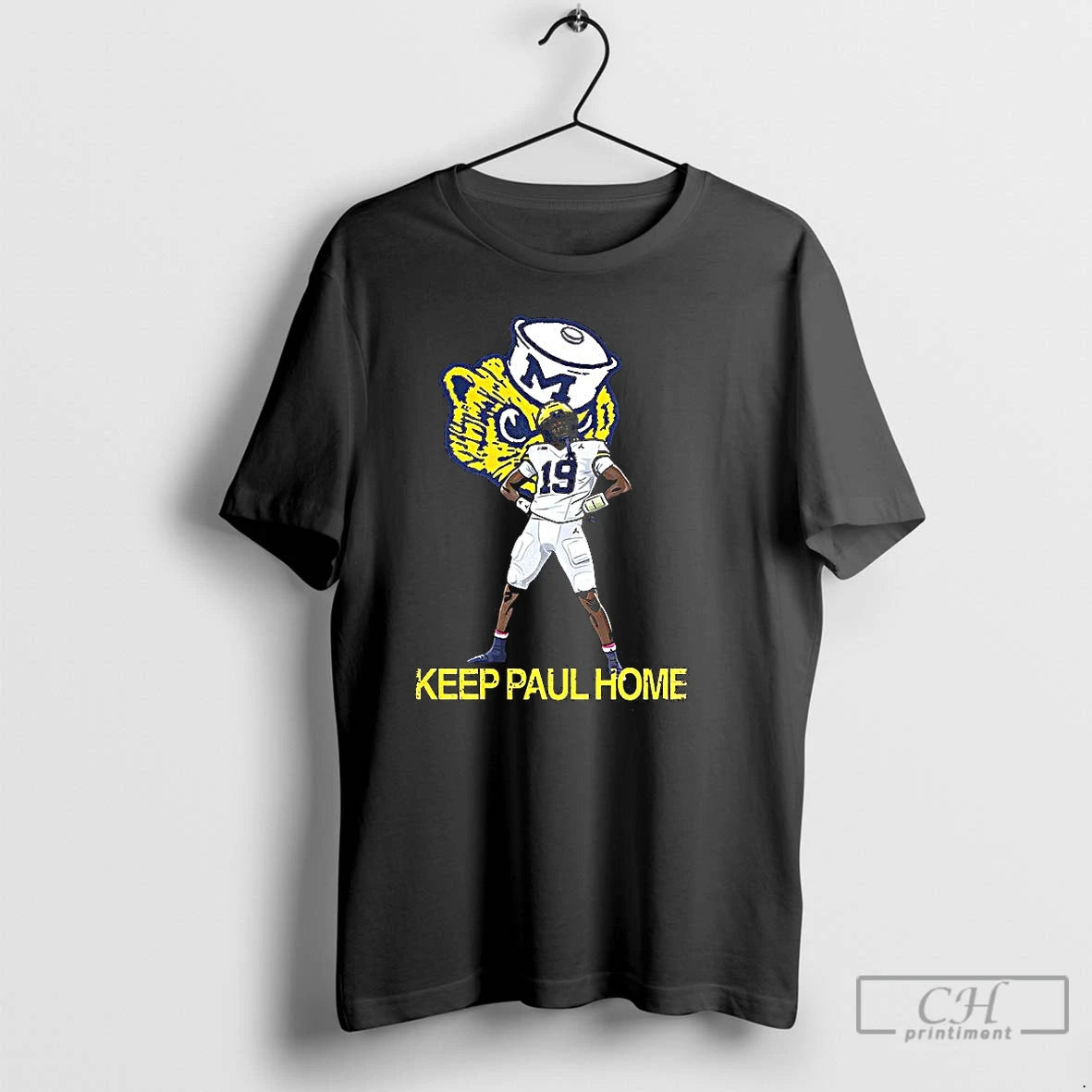 Classic Michigan Wolverine Football Keep Paul Home Paul Bunyan Trophy T Shirts Hoodie Sweatshirt | PurePodTees.com